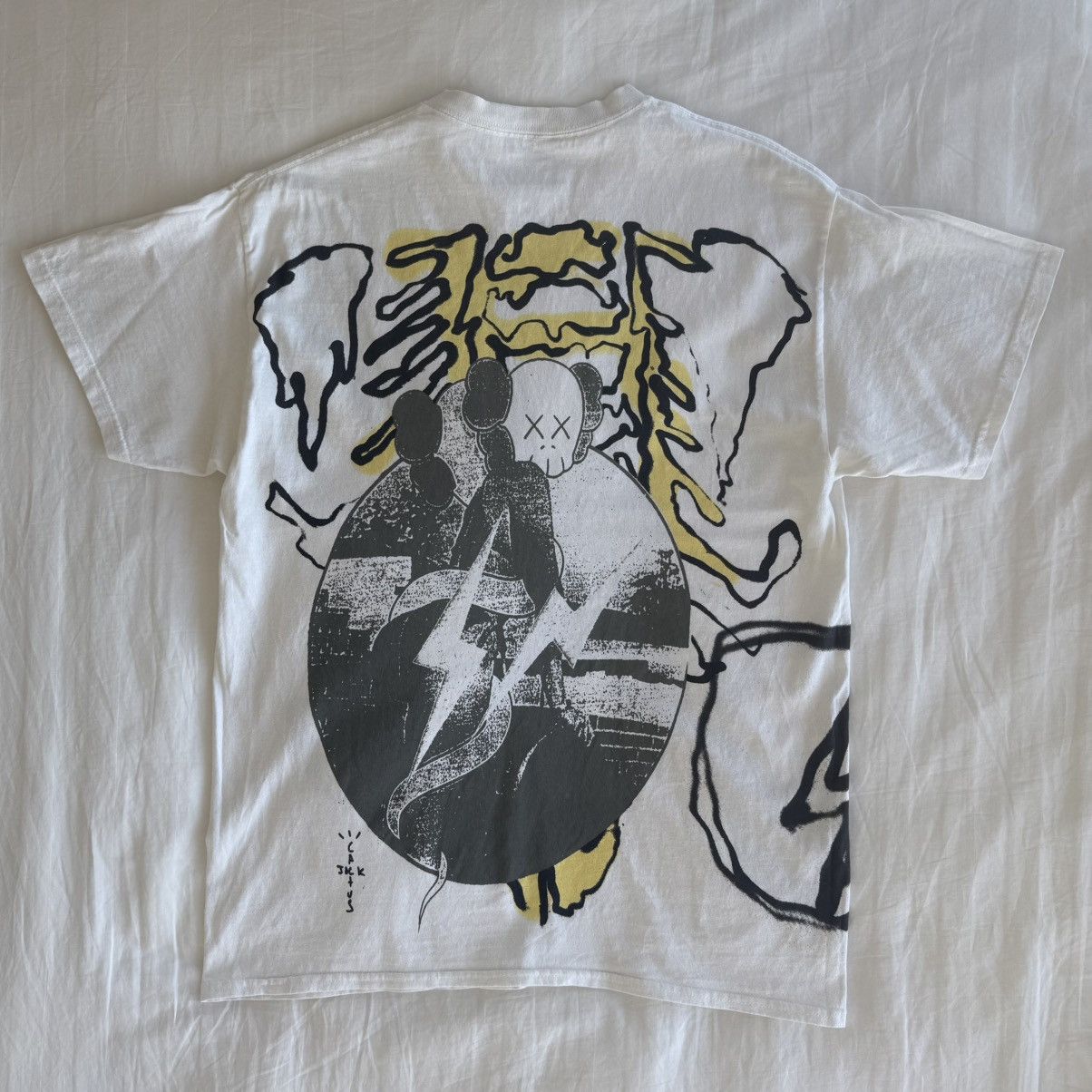 Fragment Design × Kaws × Travis Scott Cactus Jack + Kaws for Fragment Tee Size US M / EU 48-50 / 2 - 3 Thumbnail