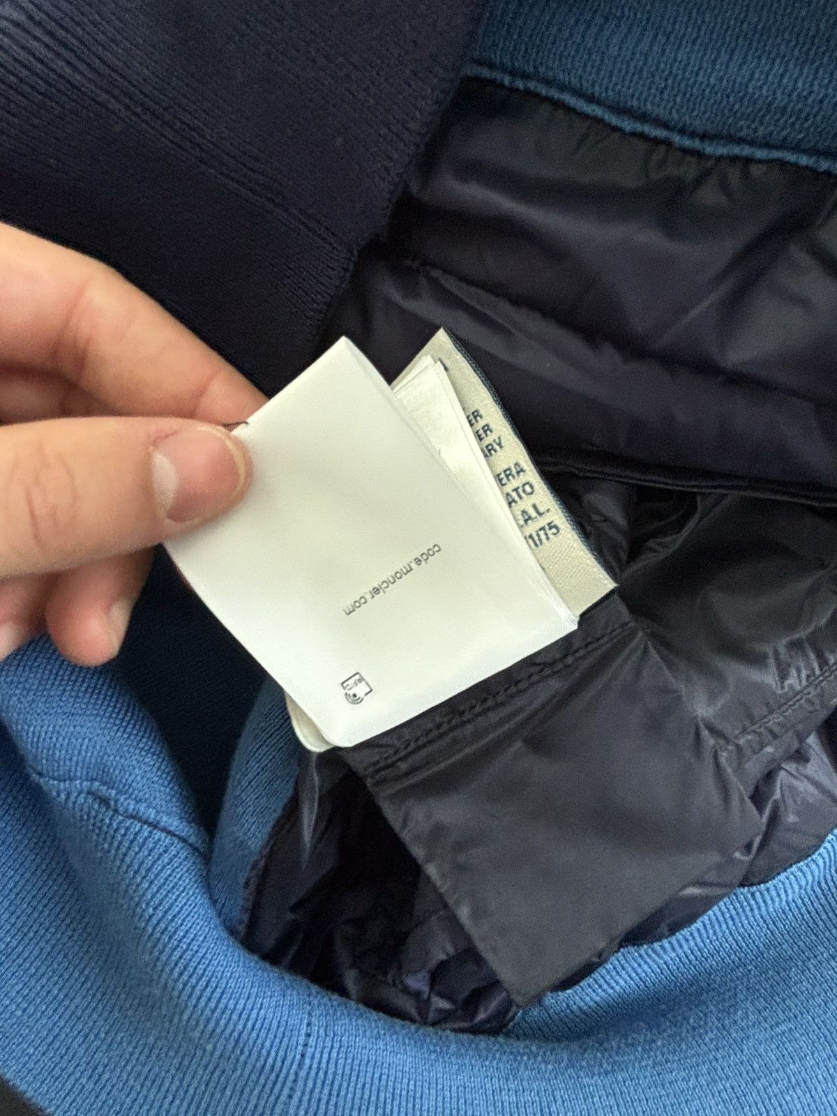 Moncler Moncler Blue Vest Size US S / EU 44-46 / 1 - 13 Thumbnail