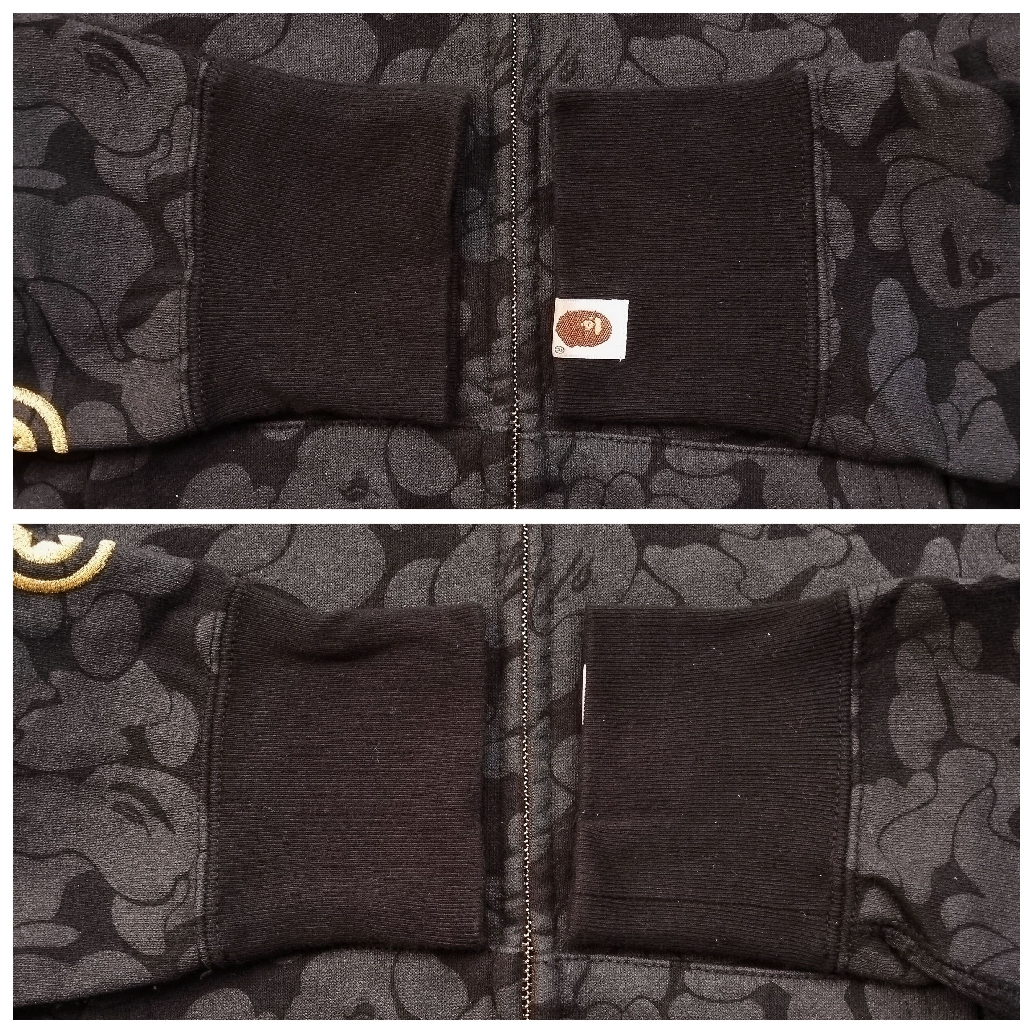 Bape Solid Camo Shark Full Zip Hoodie Size US M / EU 48-50 / 2 - 9 Thumbnail