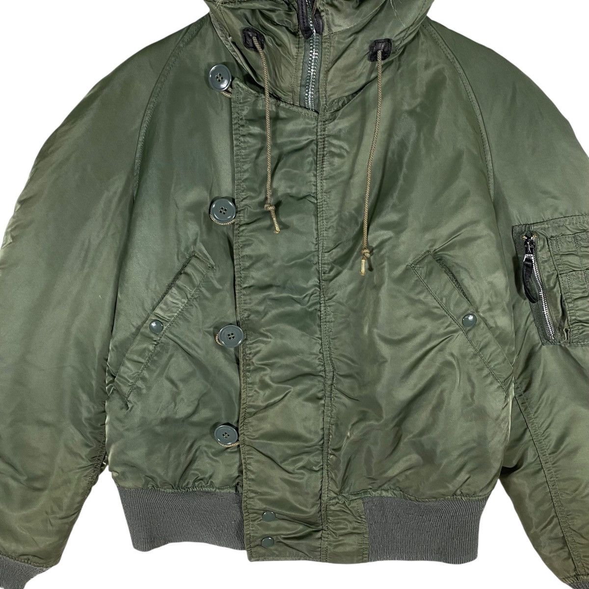 Alpha Industries × Vintage Vintage Alpha Industries Flying Man's Heavy N-2B Bomber Size US S / EU 44-46 / 1 - 5 Thumbnail