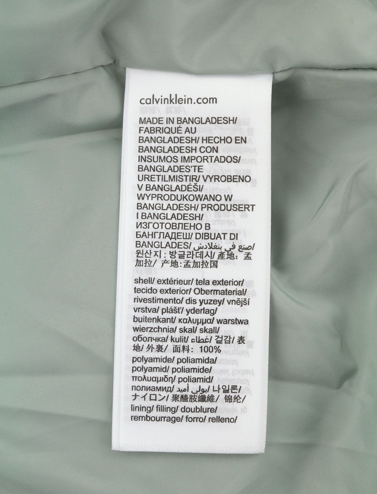 Calvin Klein M Slate Grey Insulated Full Zip Bomber 87429 Size US M / EU 48-50 / 2 - 9 Thumbnail