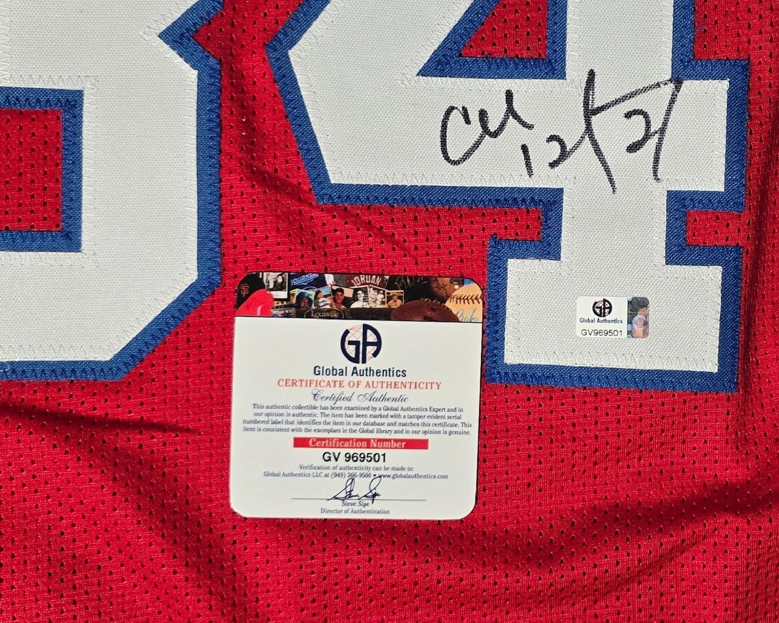 Other Charles Barkley 76ers Signed Basketball Jersey coa Size ONE SIZE - 4 Thumbnail