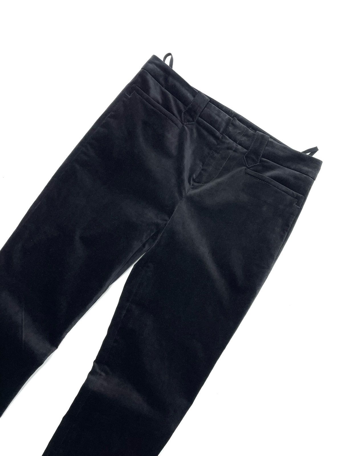 Gucci GUCCI Archive F/W 2008 Velvet Stirrup Pants – Size IT 38 Size 26" / US 2 / IT 38 - 2 Thumbnail