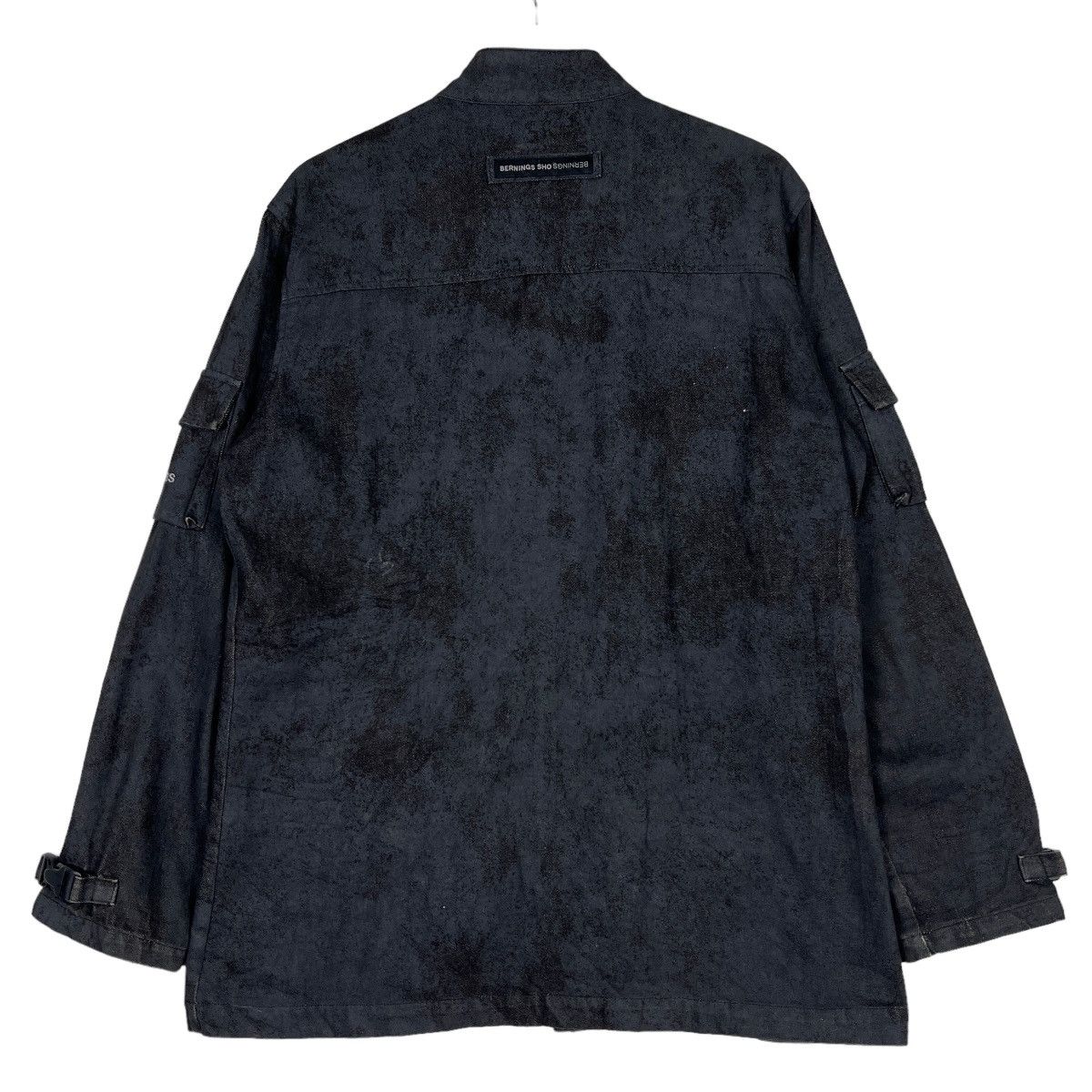 Japanese Brand 🔥 LGB BERNING SHO ABSTRACT DENIM JACKET Size US L / EU 52-54 / 3 - 8 Thumbnail