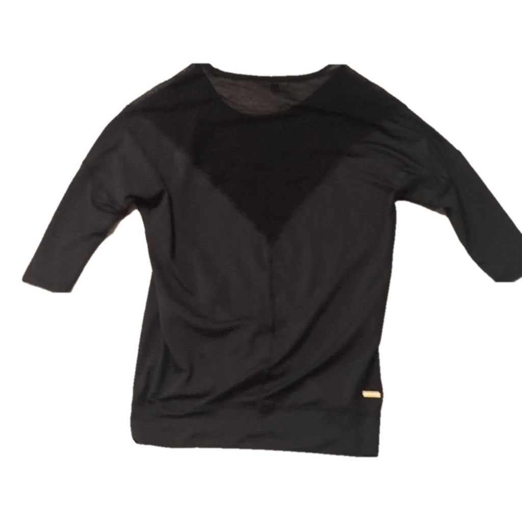 Other Alala oversized black mesh 1/2 sleeve top size XS Size XS / US 0-2 / IT 36-38 - 4 Thumbnail
