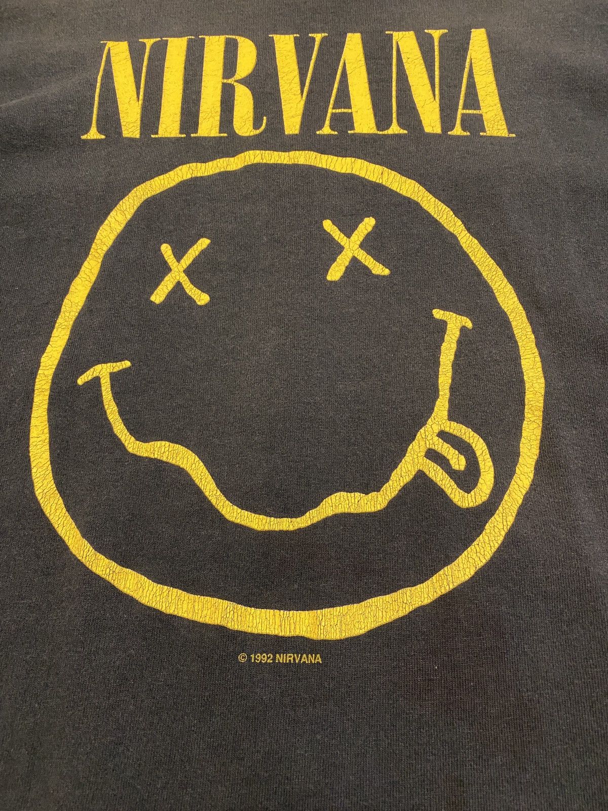 Band Tees Nirvana smile vintage shirt Size US M / EU 48-50 / 2 - 4 Thumbnail