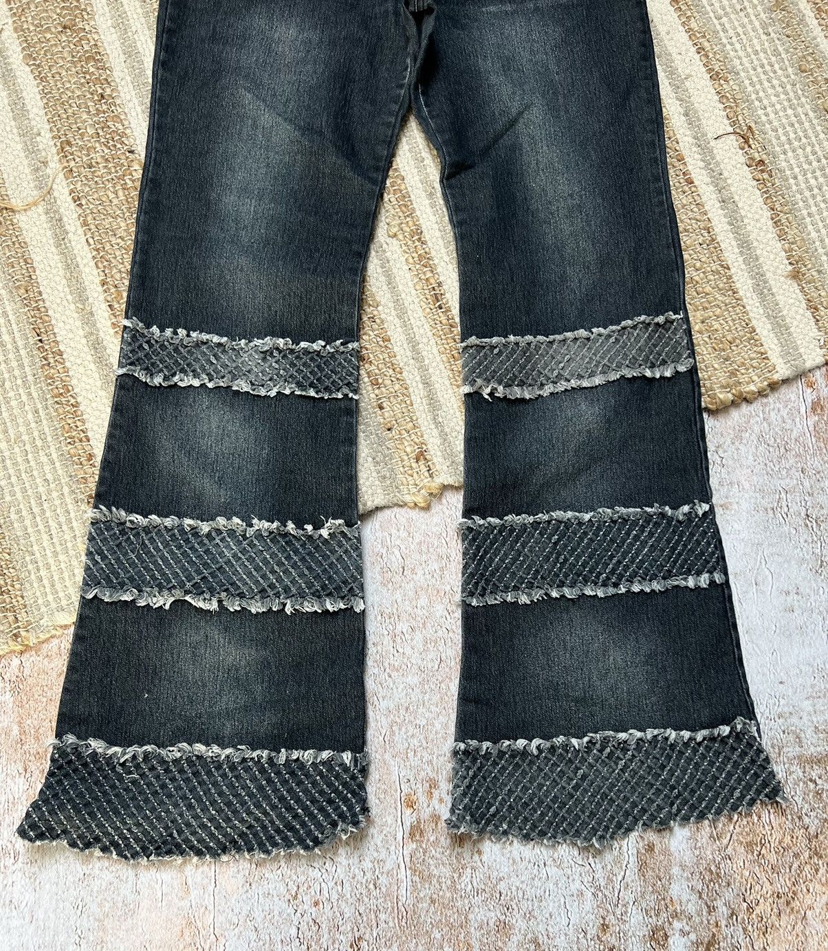 Japanese Brand × Vintage Vintage Japanese style flare jeans Size US 29 - 2 Thumbnail