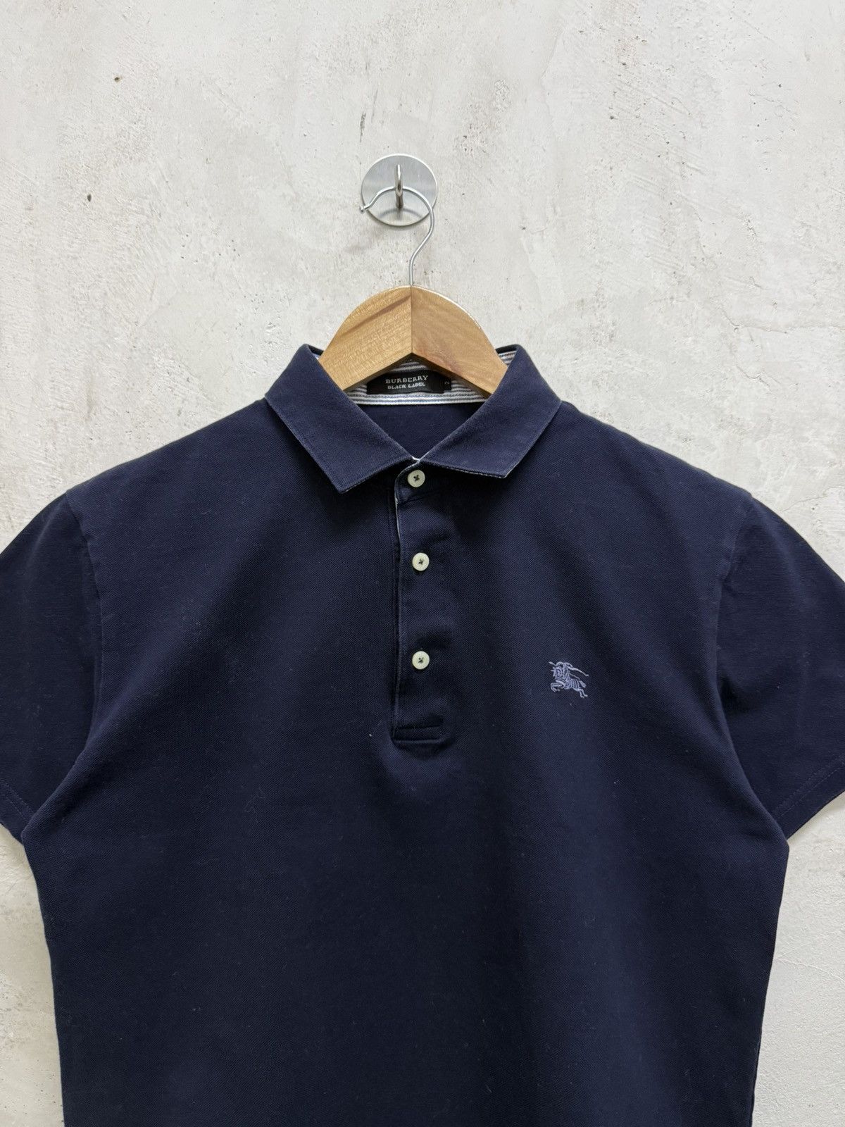 Burberry Vintage Burberry London Collar Logo Polo Shirt Size US M / EU 48-50 / 2 - 2 Thumbnail