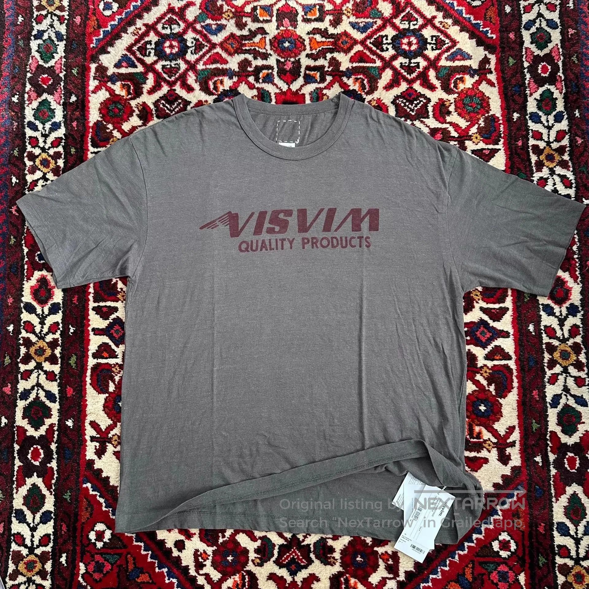 Visvim Black Short Sleeve Graphic Print Shirt XL. Size US XL / EU 56 / 4 - 1 Thumbnail
