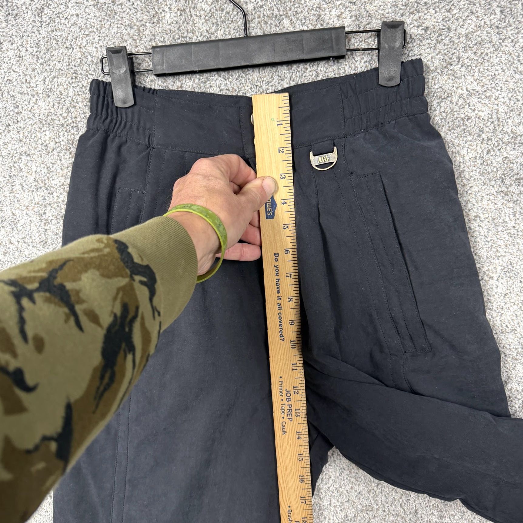 Etro VINTAGE Nils Snow Pants Women 8 Insulated Ski Tapered Blue Pockets Zip Pocket Winter Activewear Front Zip Fly Elastic Waist 26in 31in 80s 90s Size 30" / US 8 / IT 44 - 4 Thumbnail