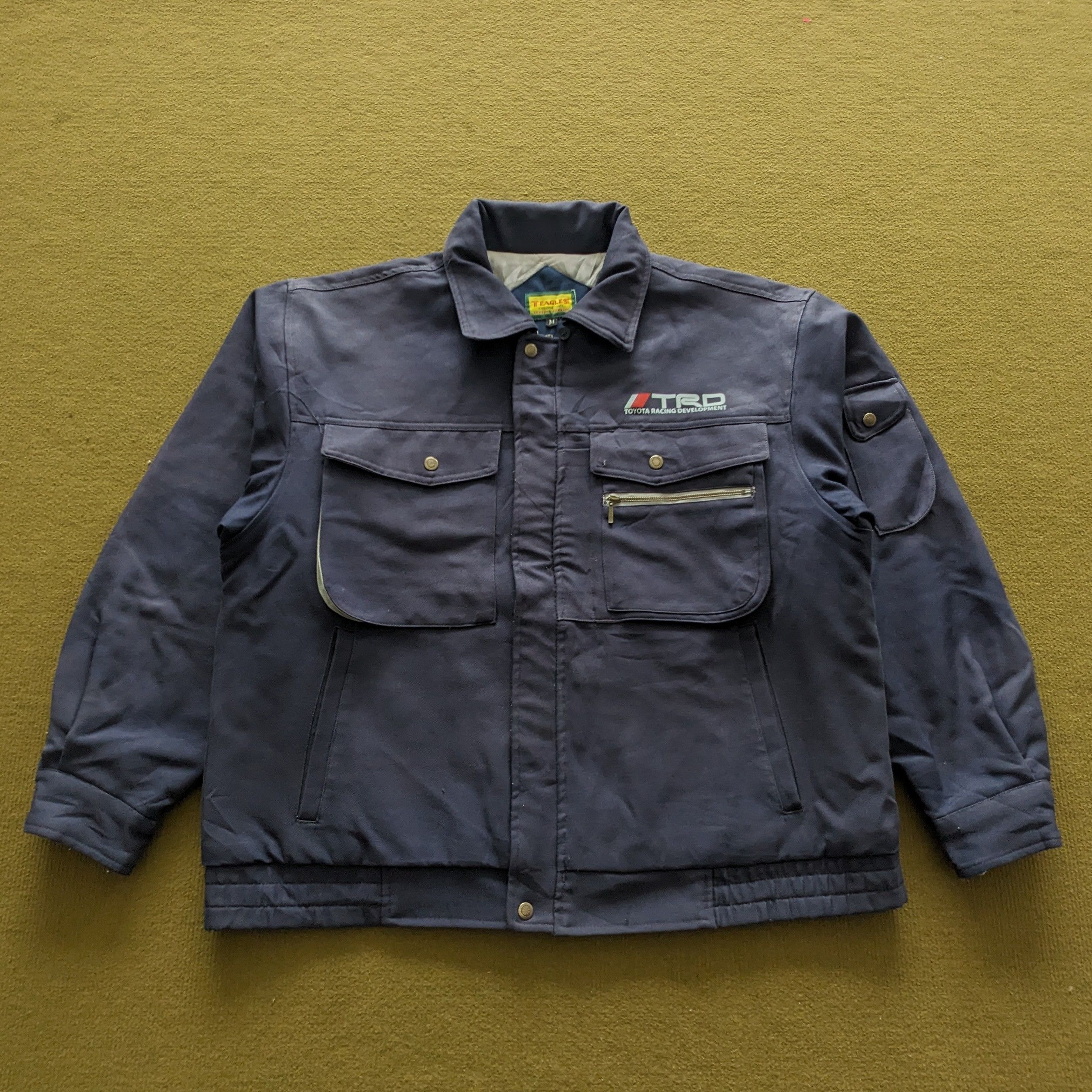 Other Vintage TRD TOYOTA Motorsports Racing Jacket Size US M / EU 48-50 / 2 - 2 Thumbnail
