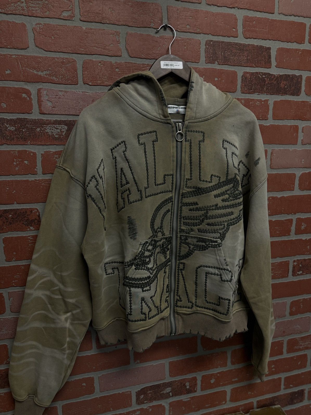 Vale Vale Hoodie Zip Up Size XL Tan Brand New Size US XL / EU 56 / 4 - 3 Thumbnail