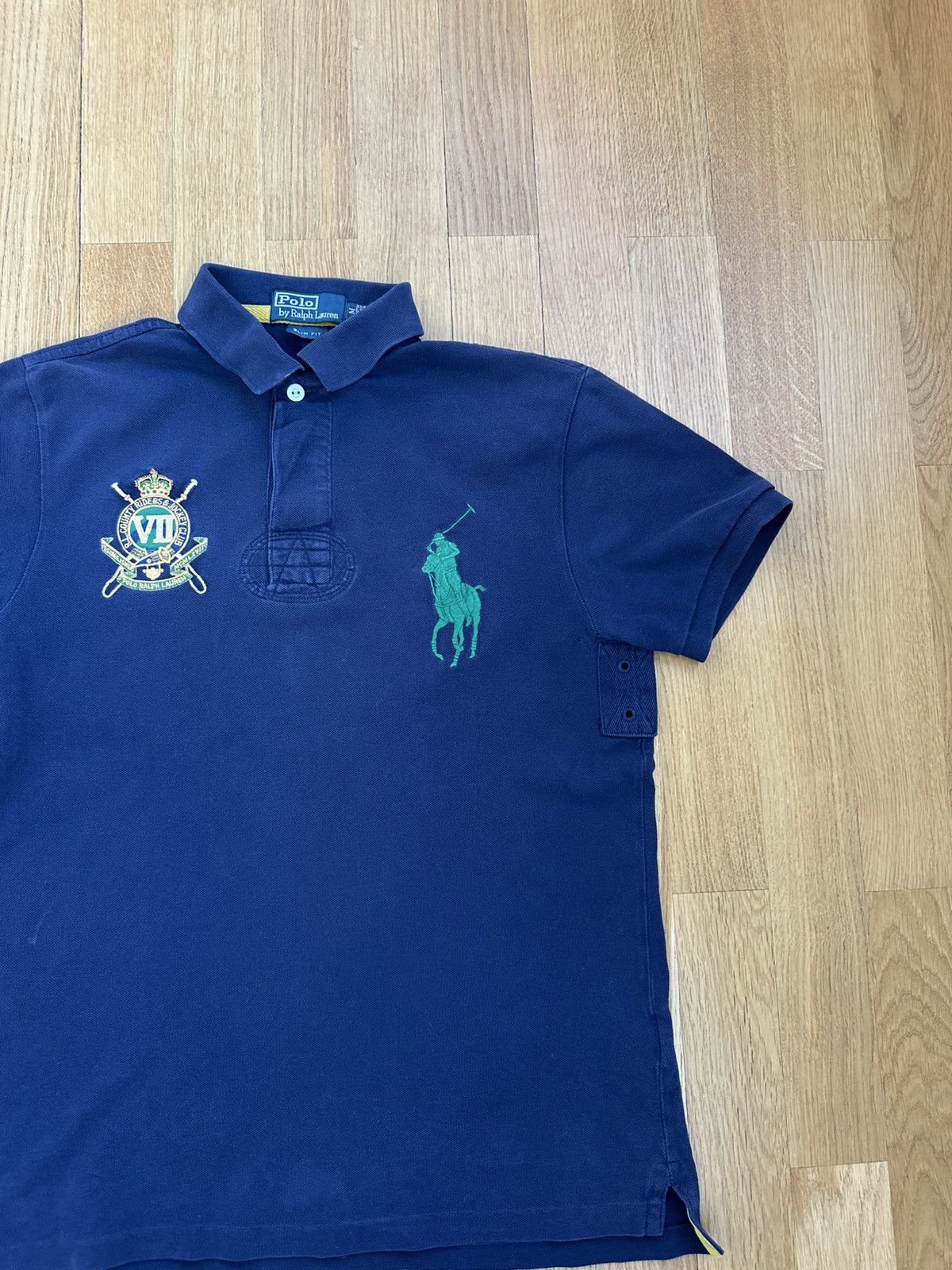 Polo Ralph Lauren Vintage Polo Ralph Lauren Big Green Logo Y2K Size US M / EU 48-50 / 2 - 4 Thumbnail