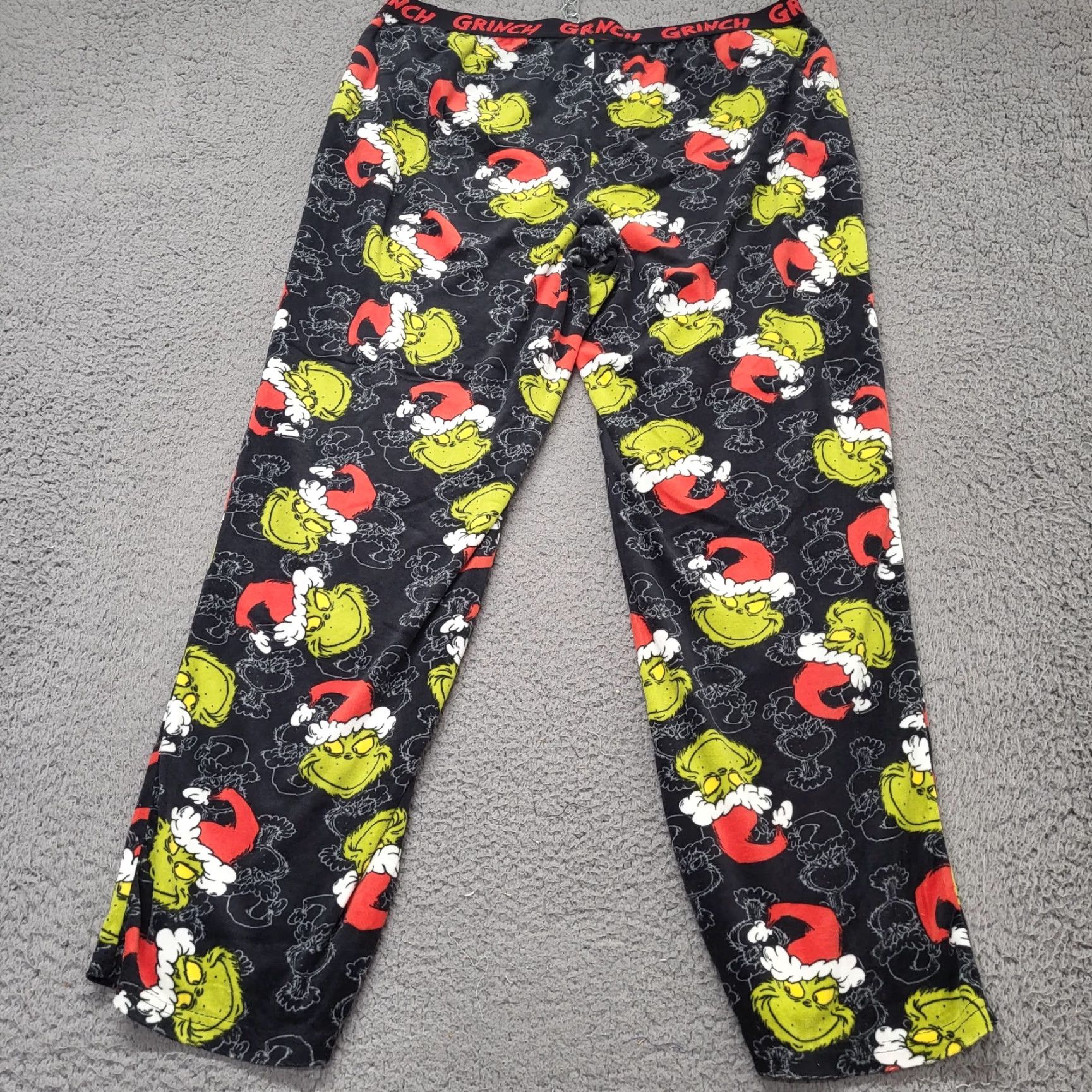 Vintage VINTAGE? No — not vintage. The Grinch Dr. Seuss PJ Pants Mens XL Christmas Sleep Lounge Pajamas Bottom Size US 36 / EU 52 - 5 Thumbnail