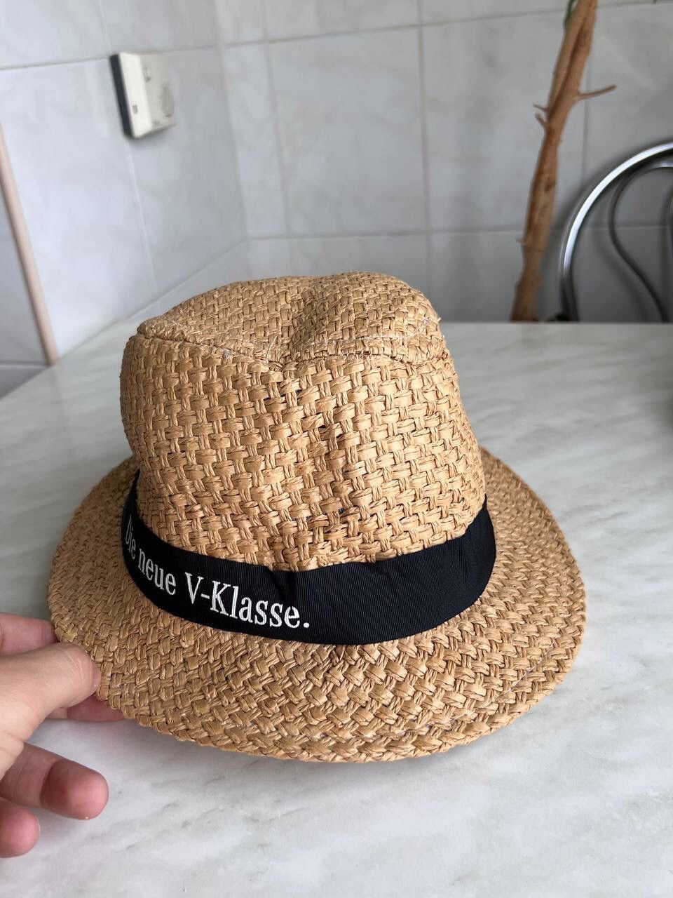 Mercedes-Benz × Vintage Official Vintage Mercedes Benz Straw Bucket Hat Daimler AG Size ONE SIZE - 11 Thumbnail