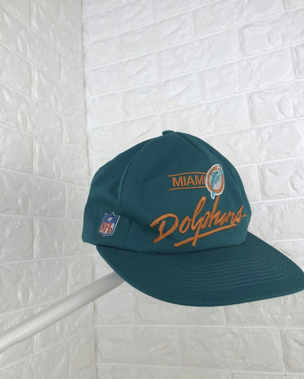 NFL × Sports Specialties × Vintage Vintage 90s Miami Dolphins Snapback Cap Size ONE SIZE - 2 Thumbnail
