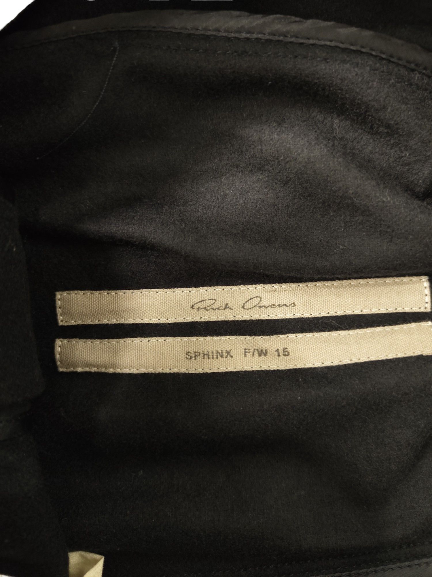 Rick Owens Black Wool Drawstring Pants Size US 34 / EU 50 - 3 Thumbnail