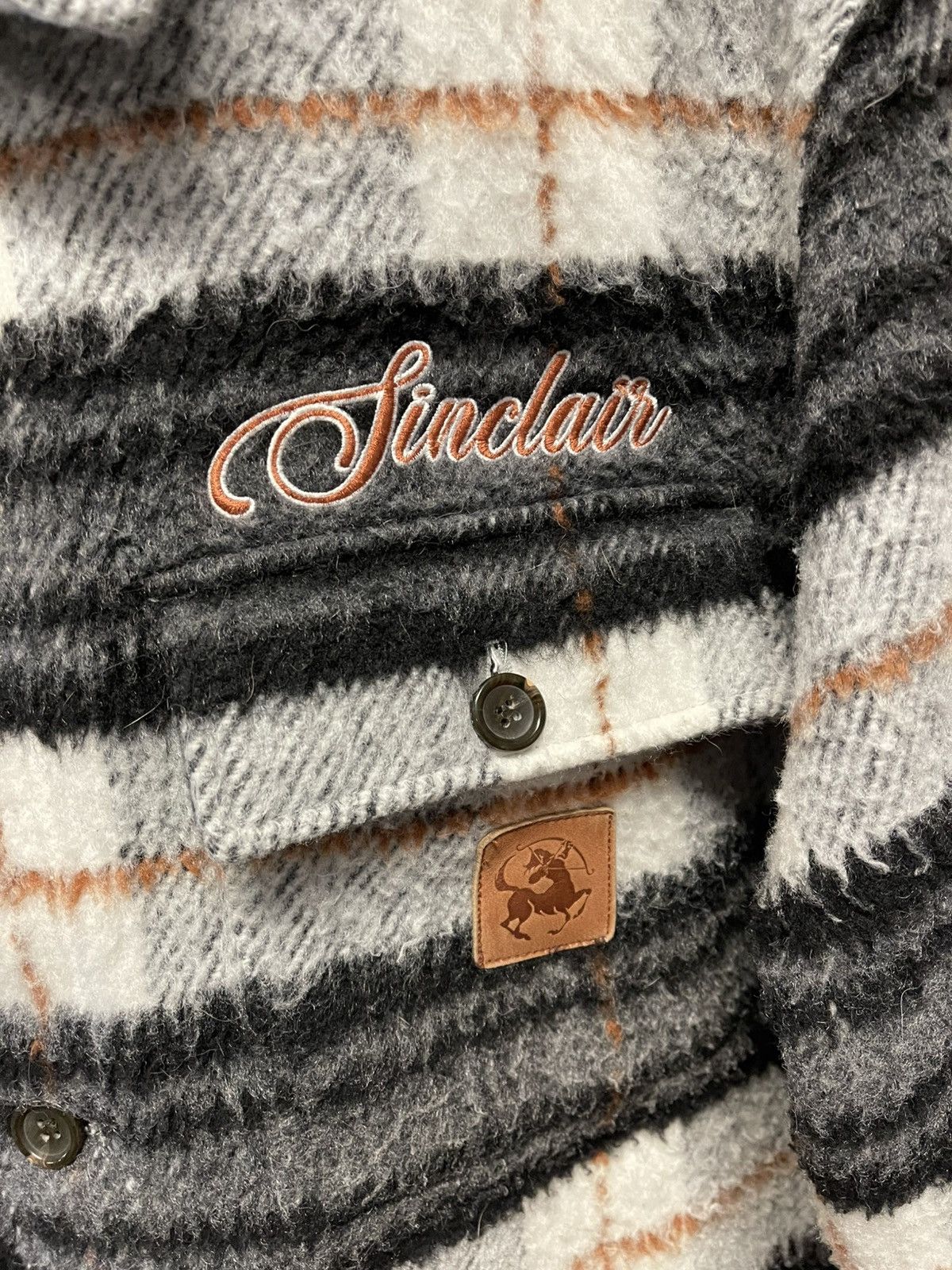 Sinclair Global Size XL - Sinclair Global Flannel Button Up “SOLD OUT” Size US XL / EU 56 / 4 - 10 Thumbnail
