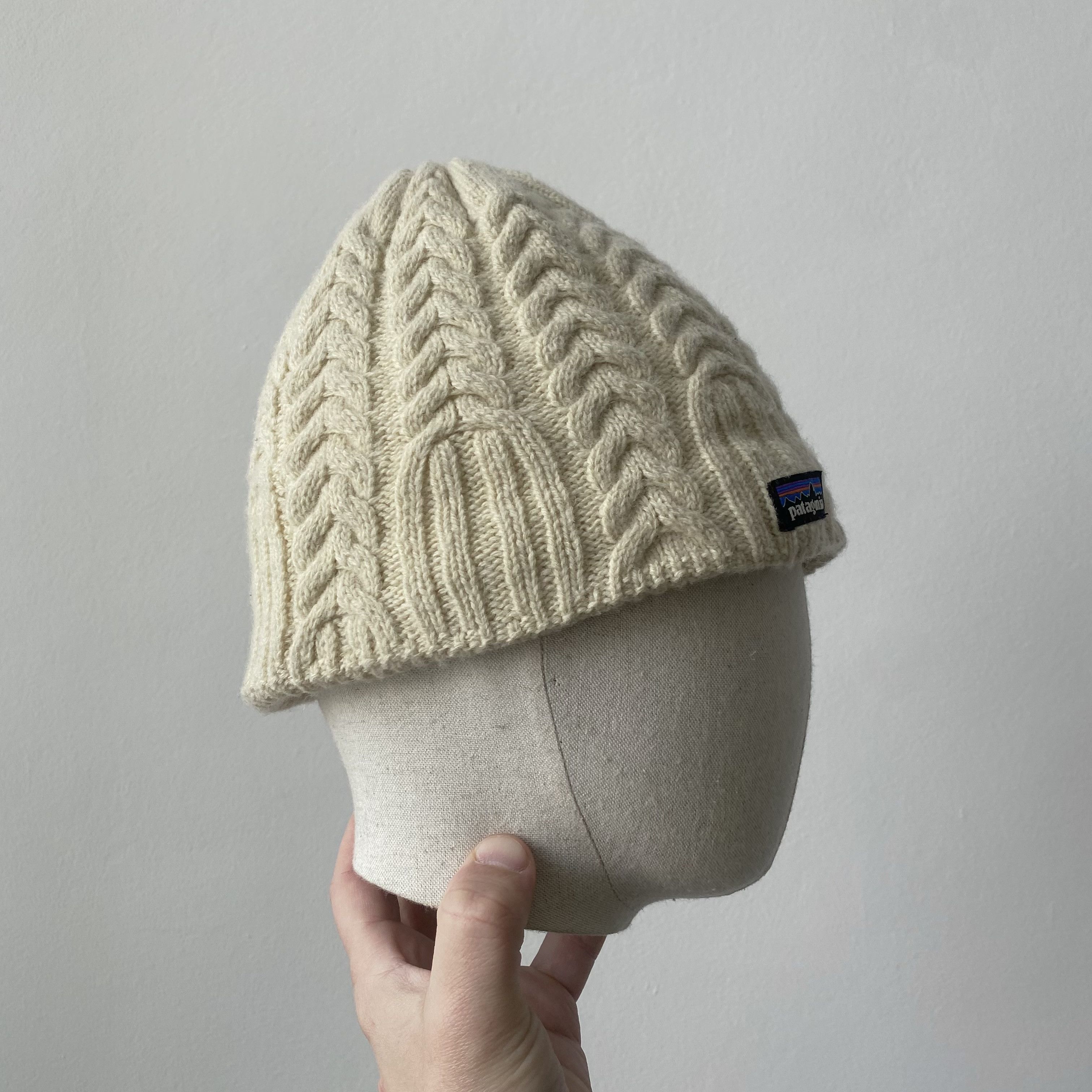 Patagonia 🏕️ Vintage Patagonia Wool Knit hat winter outdoor womens Size ONE SIZE - 2 Thumbnail
