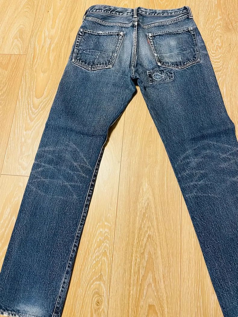 Kapital Kapital Distressed Patch Boro Jeans Size US 32 / EU 48 - 2 Thumbnail