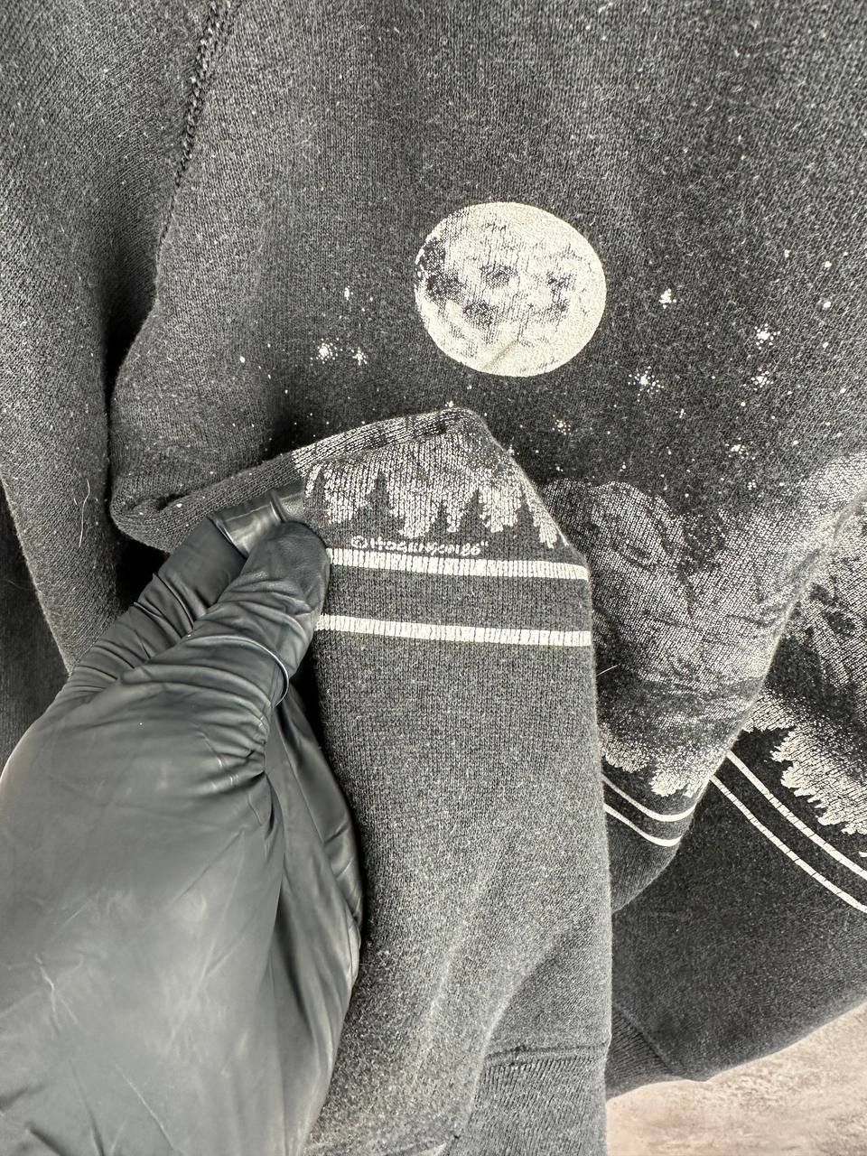 Hanes Vintage 80s Hanes Telluride Graphic Sweatshirt Moon Mountain Size US S / EU 44-46 / 1 - 10 Thumbnail