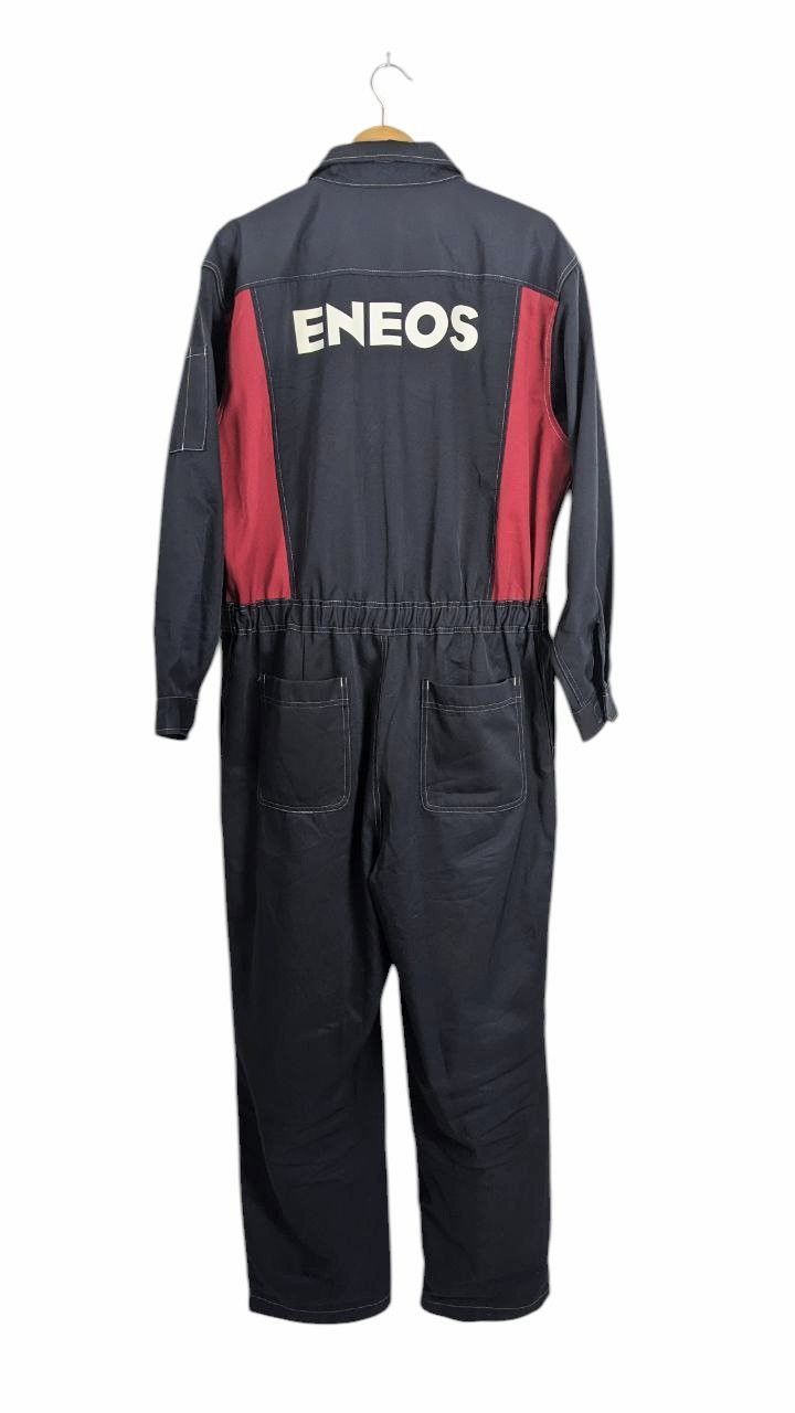 Japanese Brand × Vintage Grace Engineers Overall Hickory