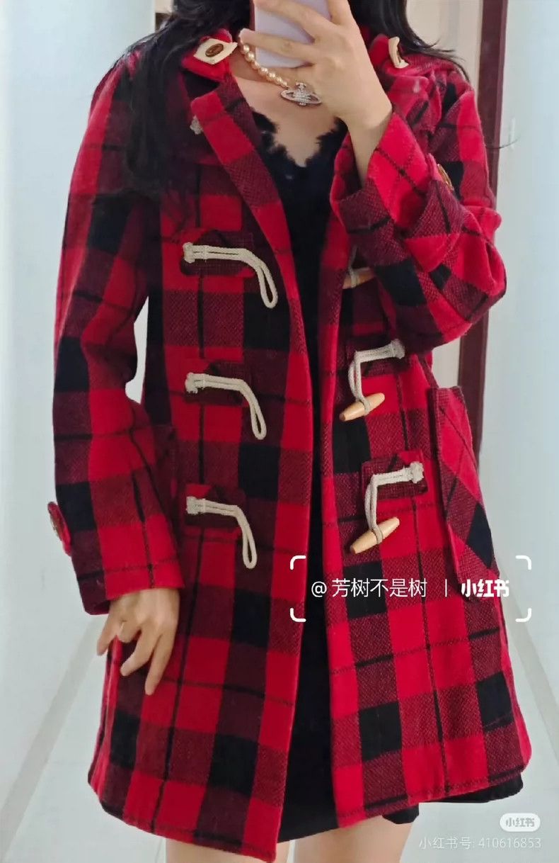 Vivienne Westwood Vivienne Westwood Red checkered witch Little Red Riding Ho Size M / US 6-8 / IT 42-44 - 1 Thumbnail