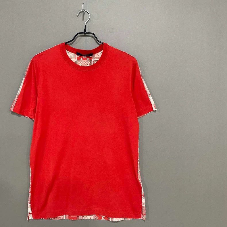 Louis Vuitton Louis Vuitton Logo Print Short Sleeve T -2505 Size S / US 4 / IT 40 - 2 Thumbnail
