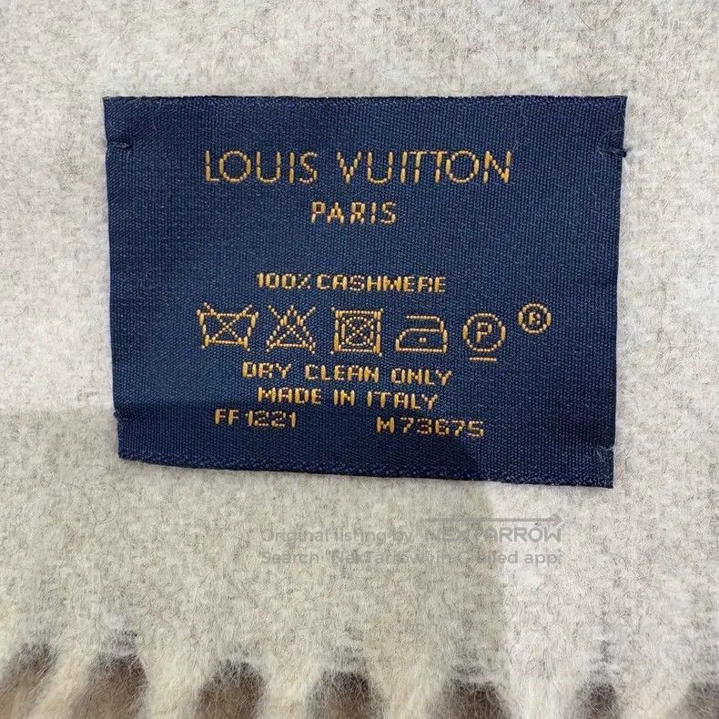 Louis Vuitton Louis Vuitton Color gradient cashmere scarf Size ONE SIZE - 9 Thumbnail