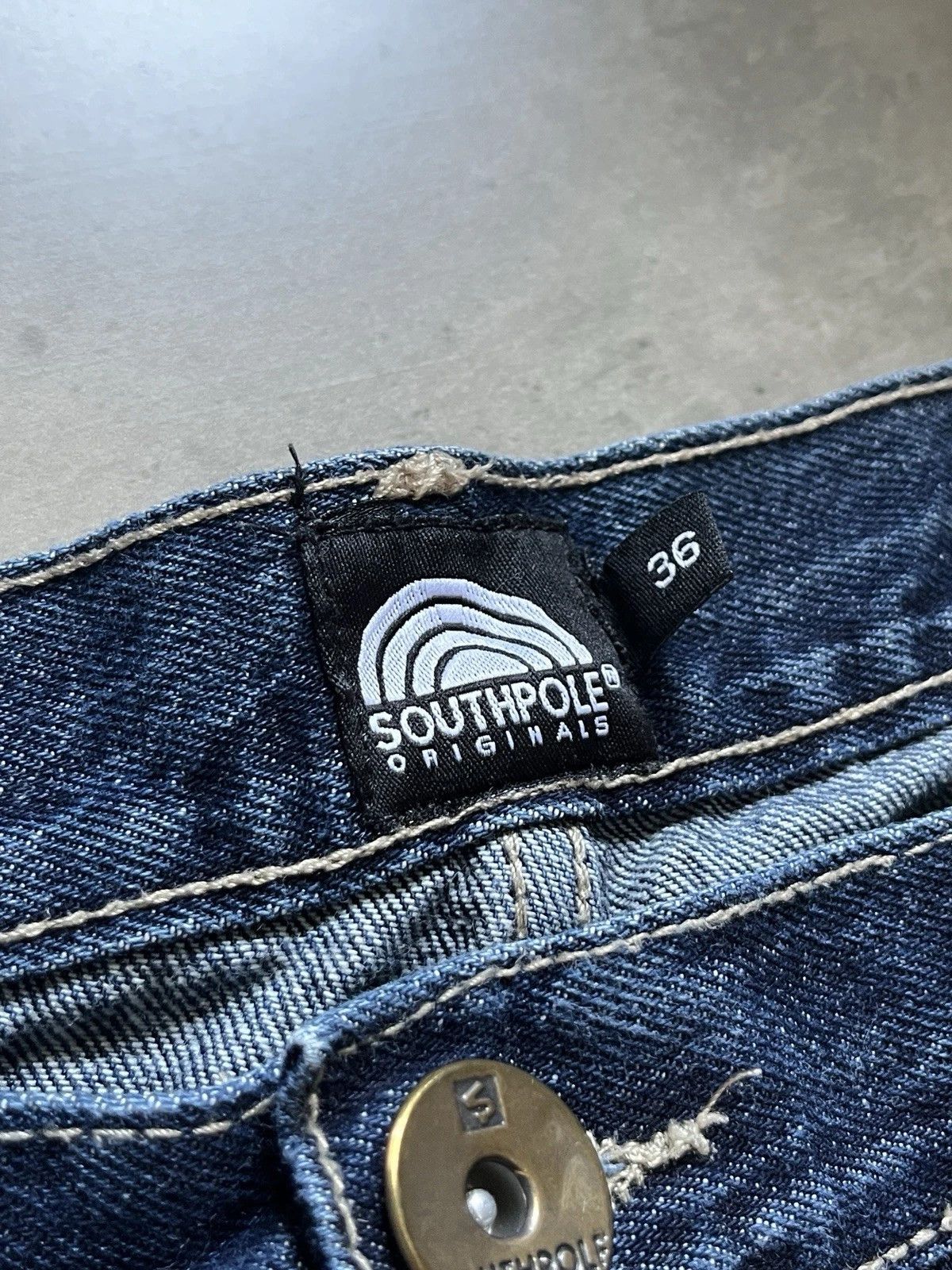Southpole Vintage Y2K Southpole Baggy Jeans Size US 36 / EU 52 - 9 Thumbnail