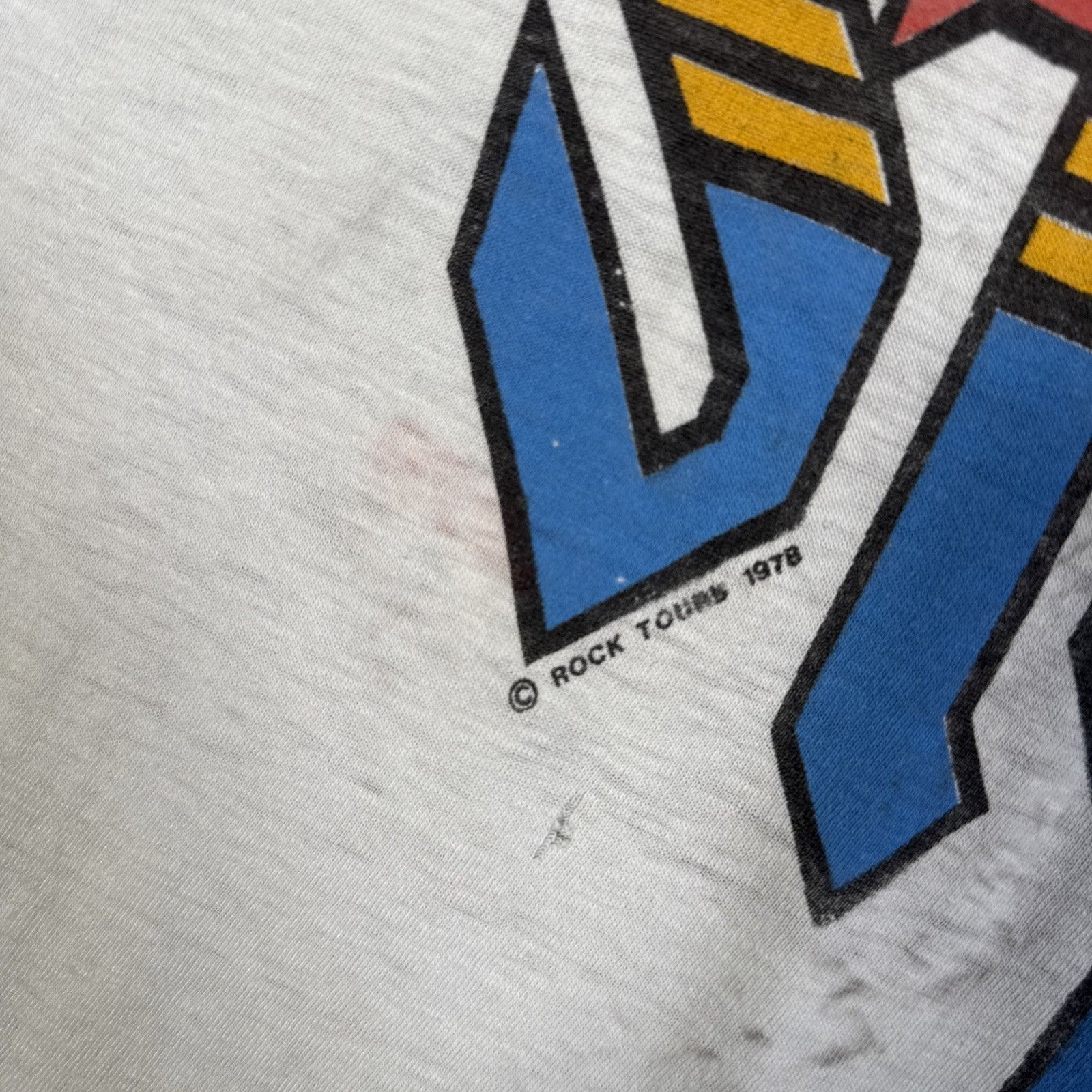 Band Tees Vintage Styx Shirt Small Blue 70s 1979 Tour Band Tee Music Size US S / EU 44-46 / 1 - 4 Thumbnail