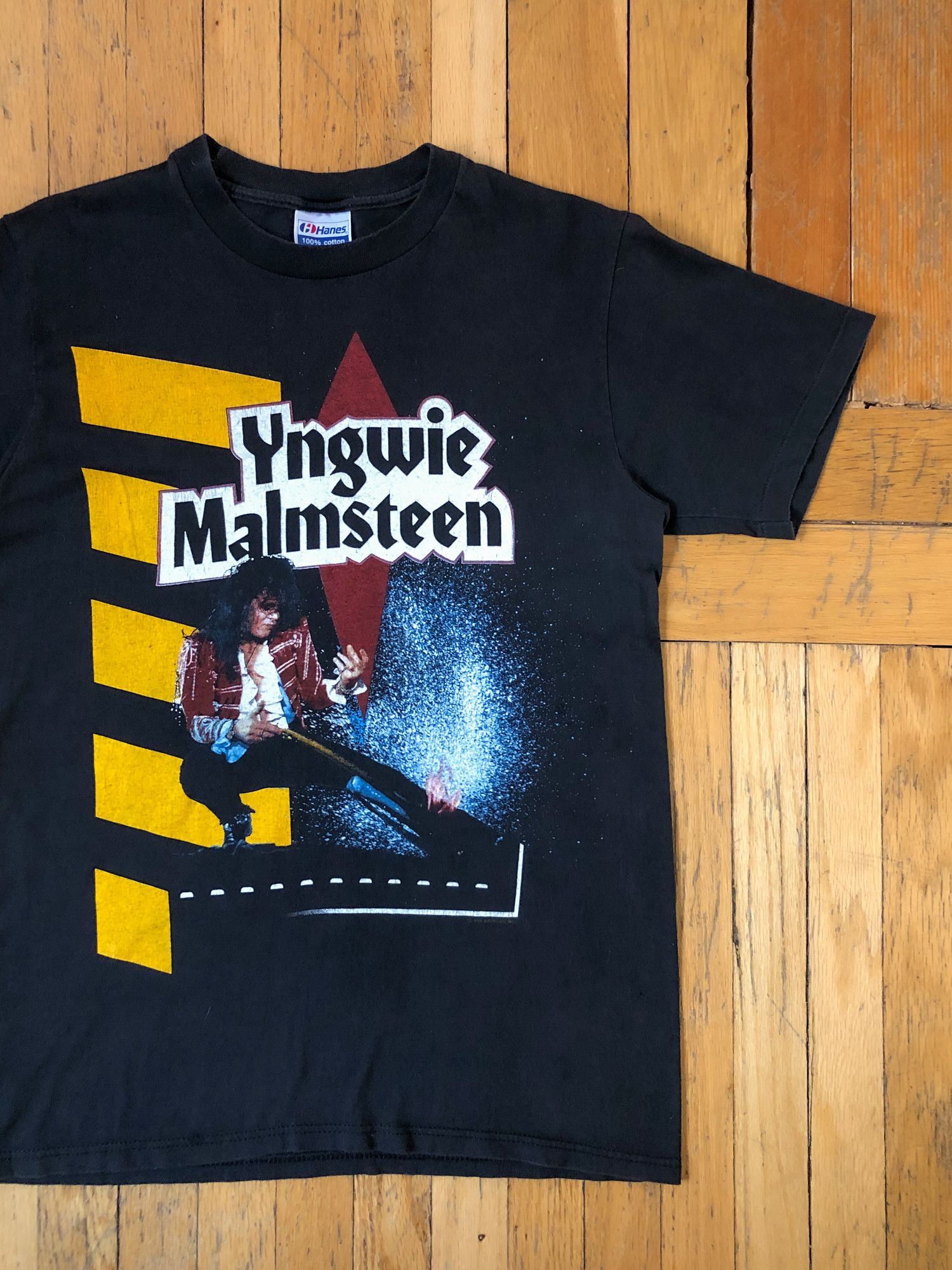 Vintage 1990 Single Stitch 'Eclipse Tour' Yngwie Malmsteen T-Shirt | Grailed