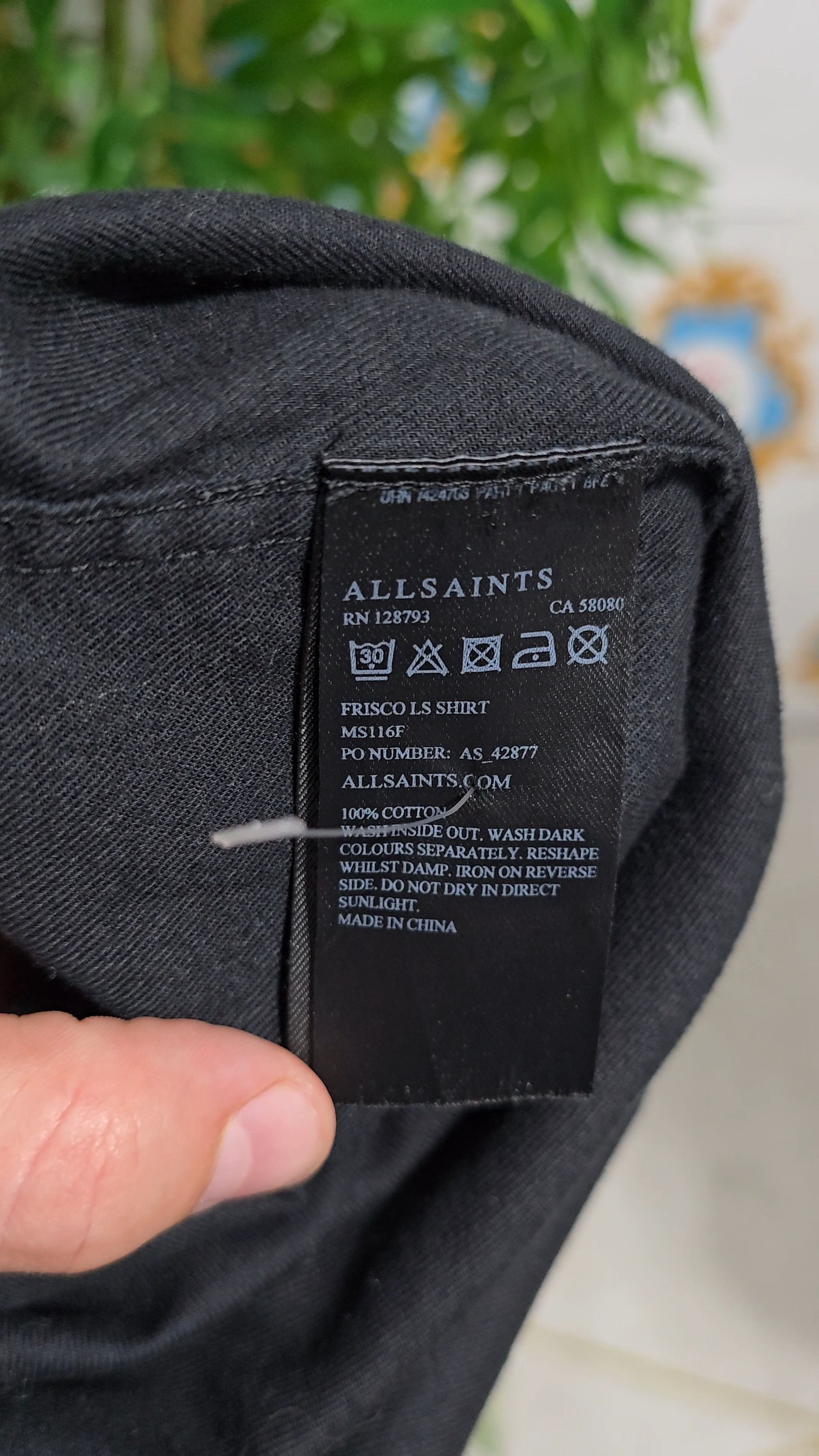 Allsaints ALL SAINTS shirt men size Large ,VINTAGE BEAUTIFUL 😍 Size US L / EU 52-54 / 3 - 11 Thumbnail