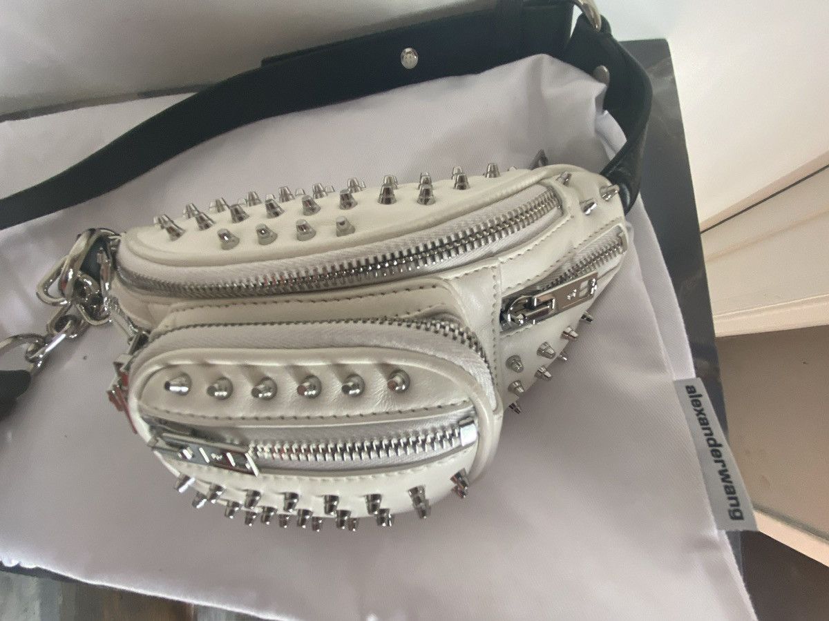 Mini Attica Attica Fanny Pack Alexander Wang White Studded Mini