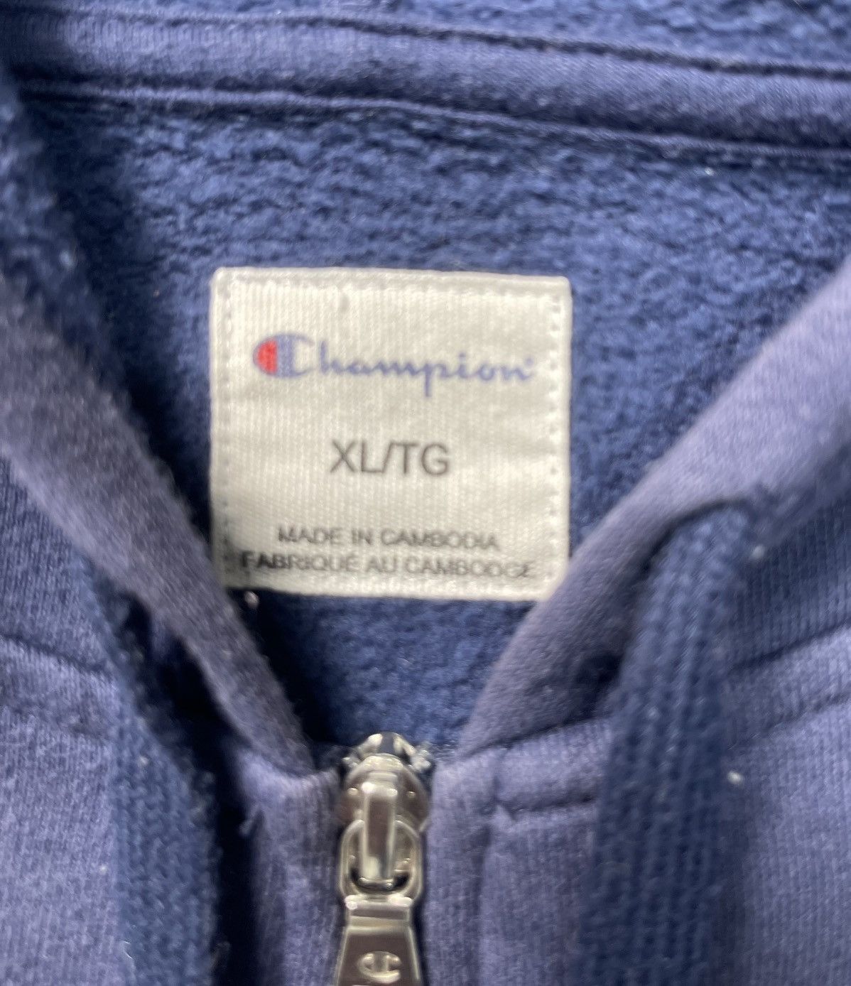 Champion Champion Zip Up Hoodie in Blue Size US XL / EU 56 / 4 - 5 Thumbnail