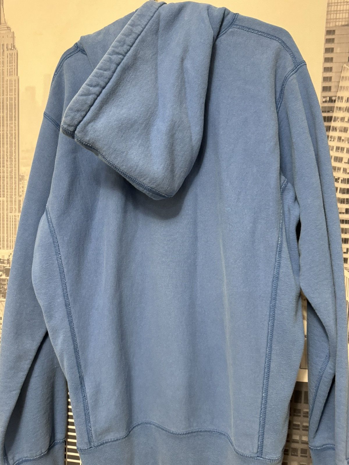 Supreme Supreme Sleeve Patch Hoodie SS17 SZ Medium Royal 🔥 Size US M / EU 48-50 / 2 - 12 Thumbnail