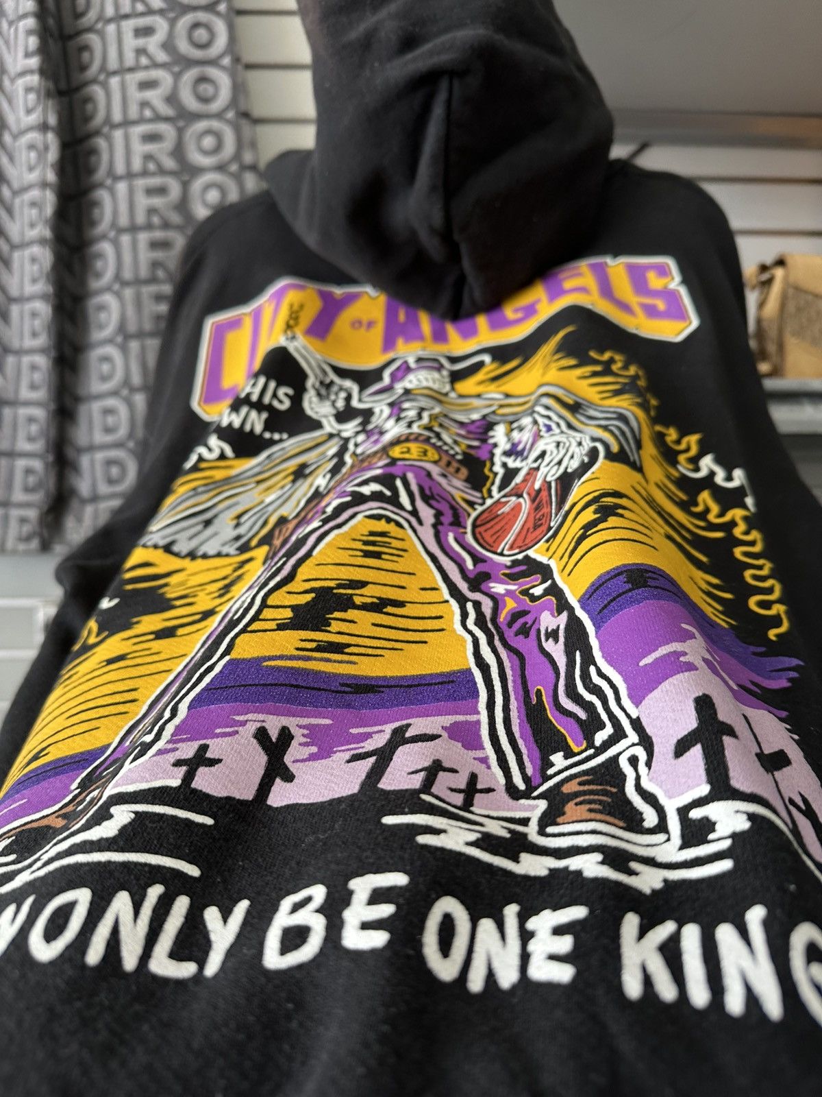 Warren Lotas WARREN LOTAS LAKERS CITY OF ANGELS COWBOY 23 HOODIE Size US XL / EU 56 / 4 - 5 Thumbnail