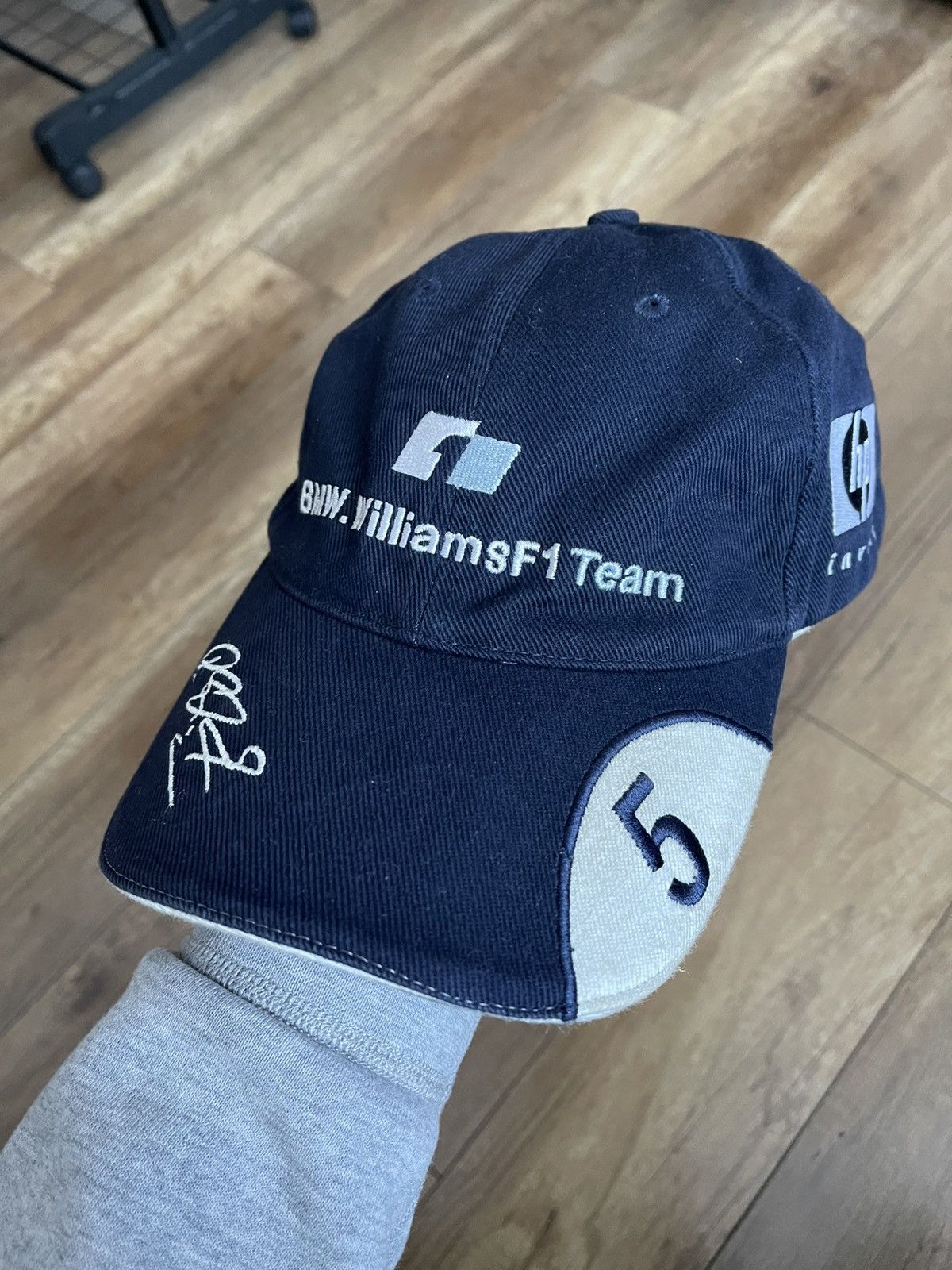 BMW Williams F1 Team Formula Vintage Racing Cal Hat
