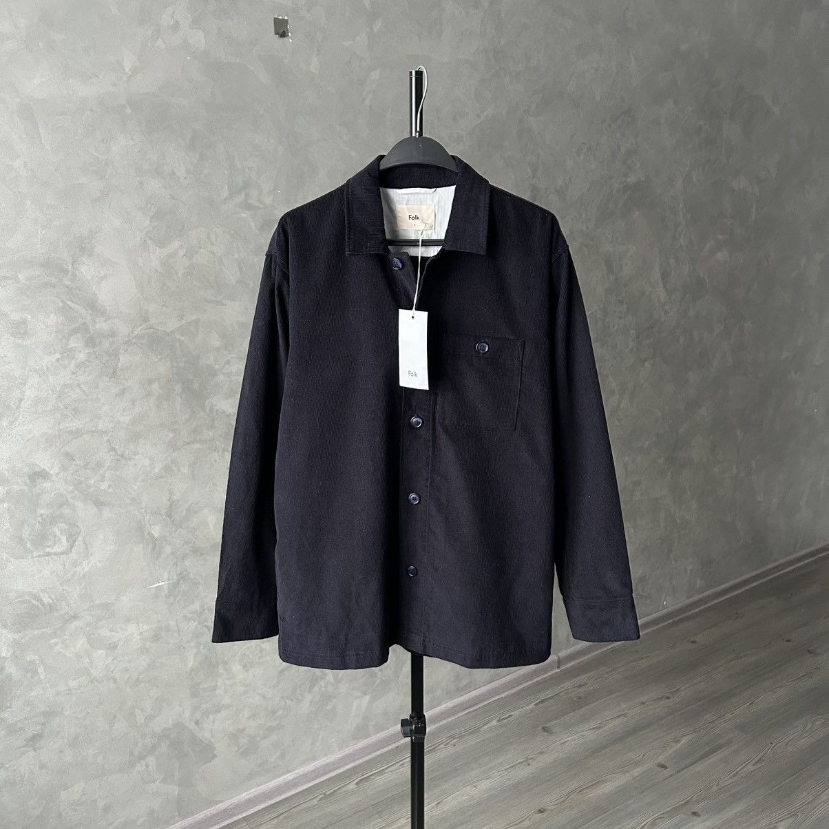 Folk Folk Corduroy Overshirt Owen Solid Color NEW Size US M / EU 48-50 / 2 - 1 Thumbnail