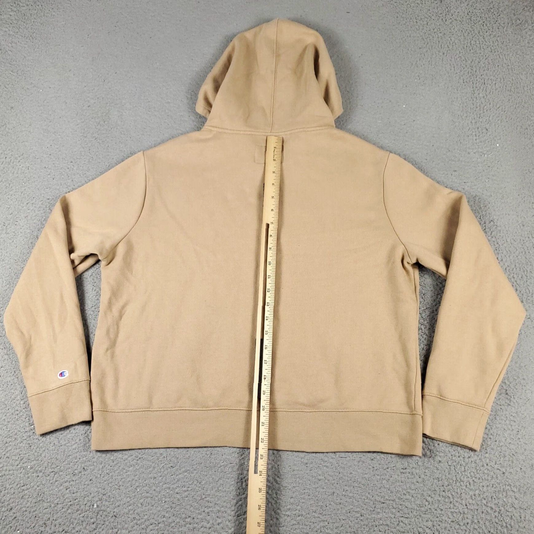 Champion Champion Womens Large Beige Pullover Hoodie Sweatshirt Size L / US 10 / IT 46 - 6 Thumbnail
