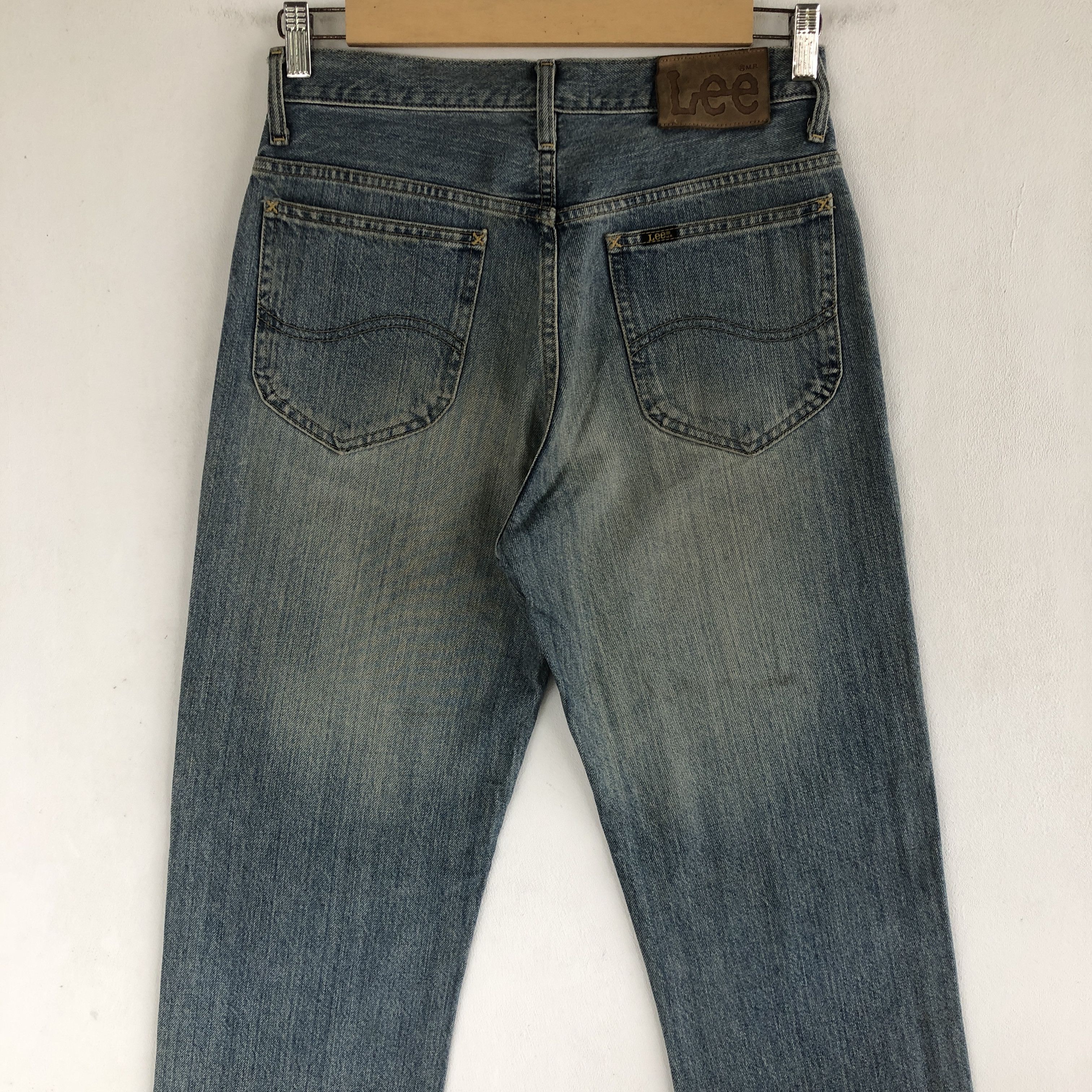 Lee Vintage 90s Lee Sanforized Jeans Lee Faded Light Wash Denim Size 28" / US 6 / IT 42 - 4 Thumbnail