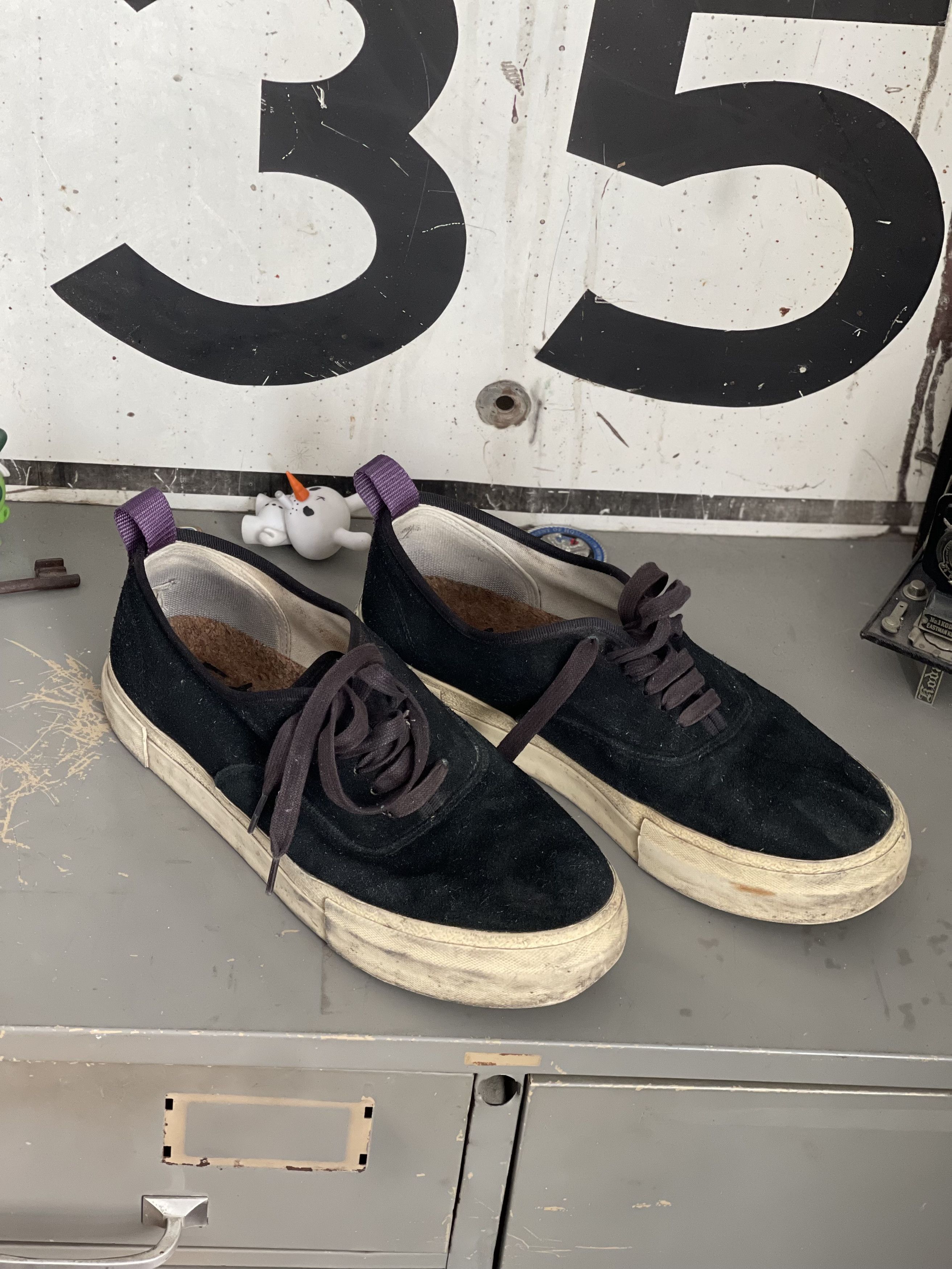 EYTYS Mother Suede Black Sneakers