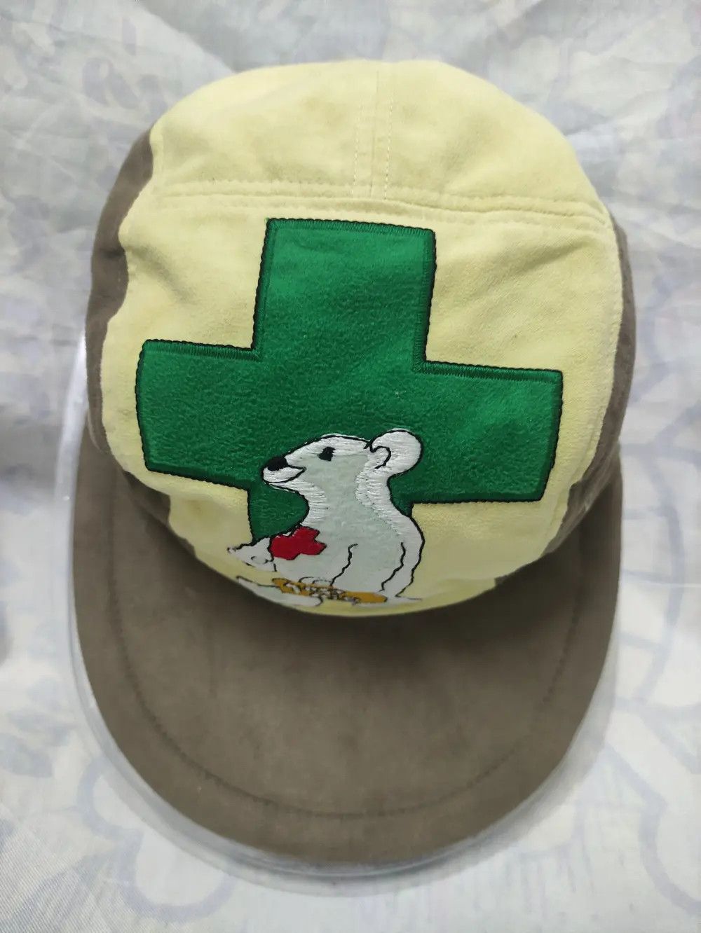 Jean Charles De Castelbajac JEAN CHARLES DE CASTELBAJAC SKI PATROL VINTAGE 5 PANEL CAP Size ONE SIZE - 8 Thumbnail