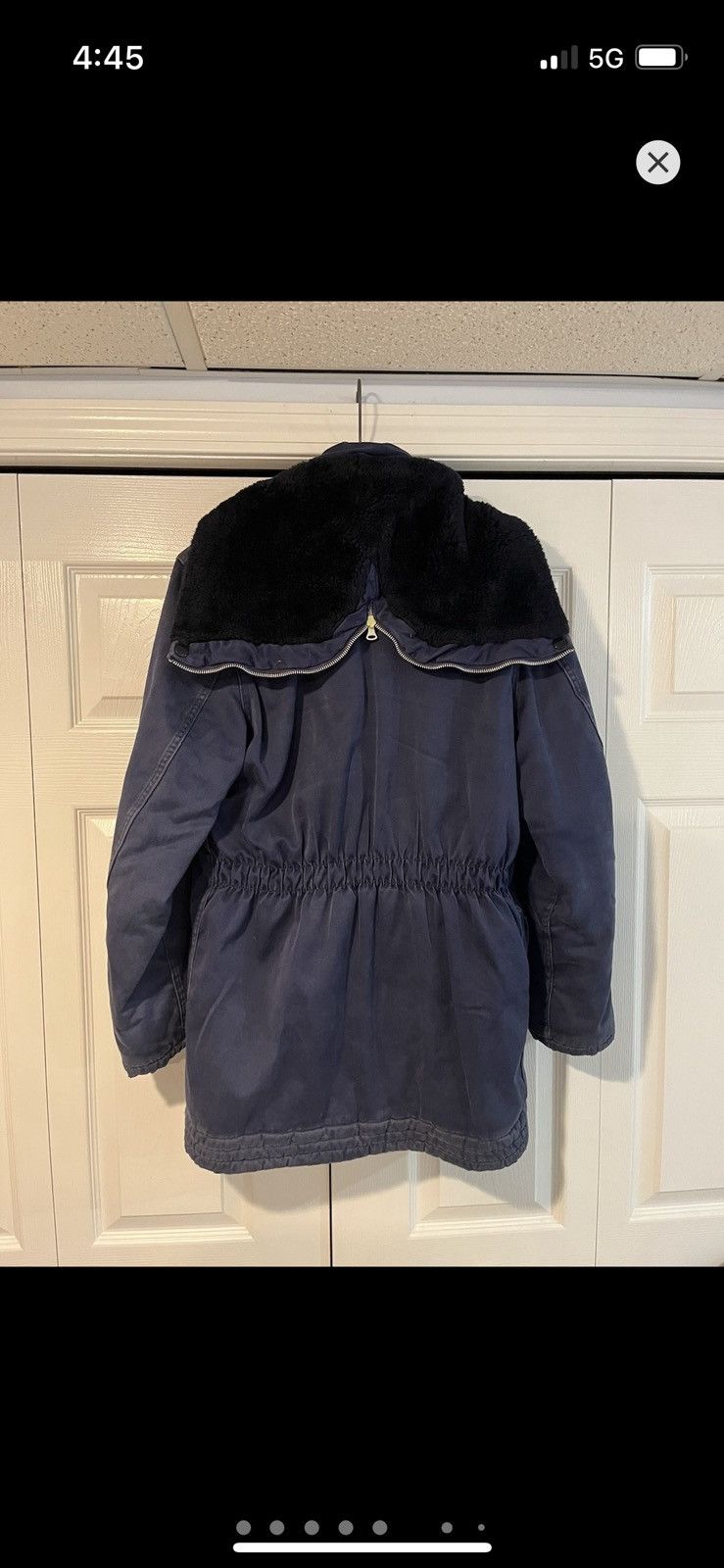 Carhartt Canvas Blue Police Dept Parka Size US XL / EU 56 / 4 - 6 Thumbnail