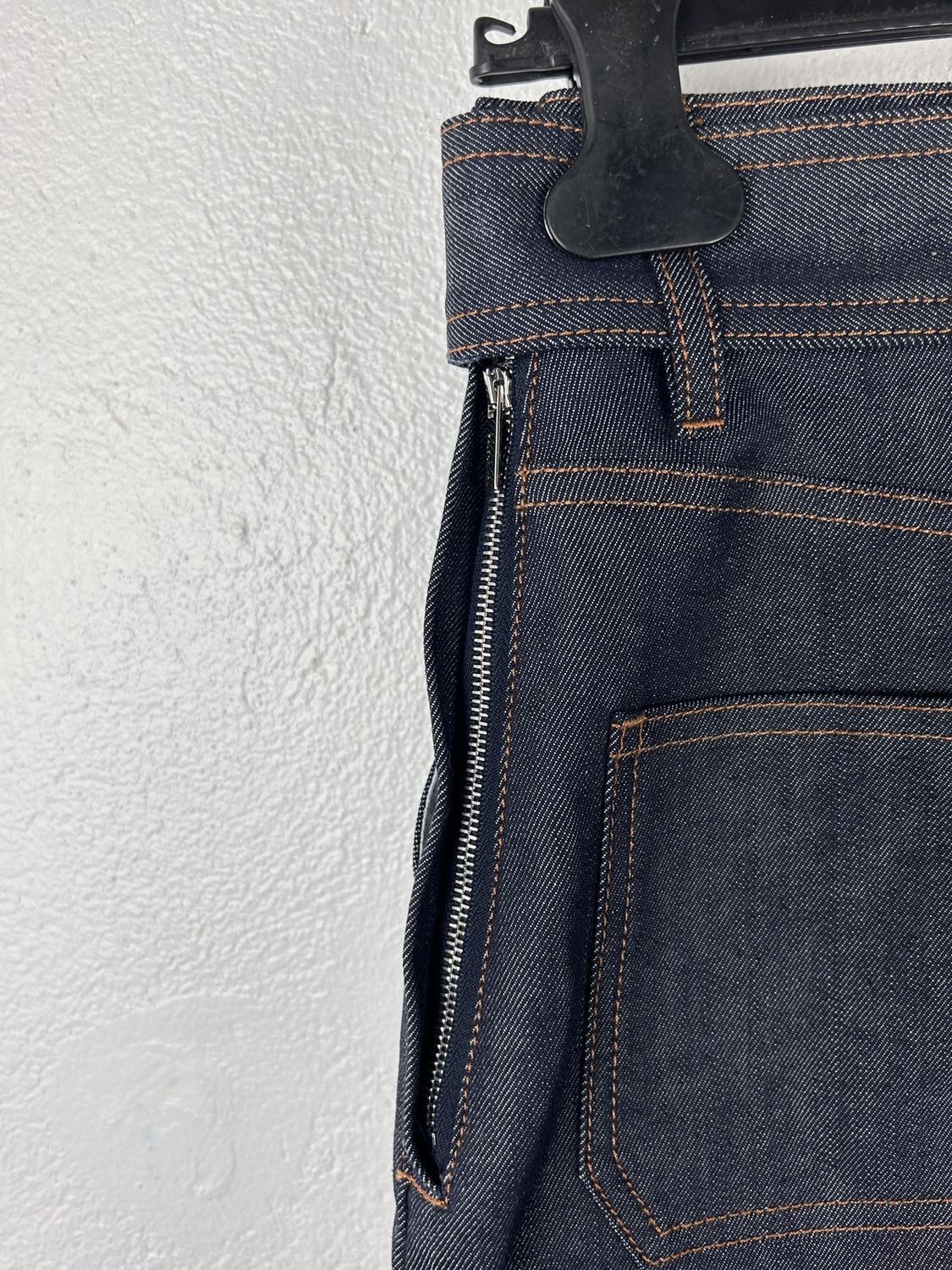 Balenciaga Balenciaga Denim Midi Belted Skirt In Blue Size 36 Size 26" / US 2 / IT 38 - 7 Thumbnail