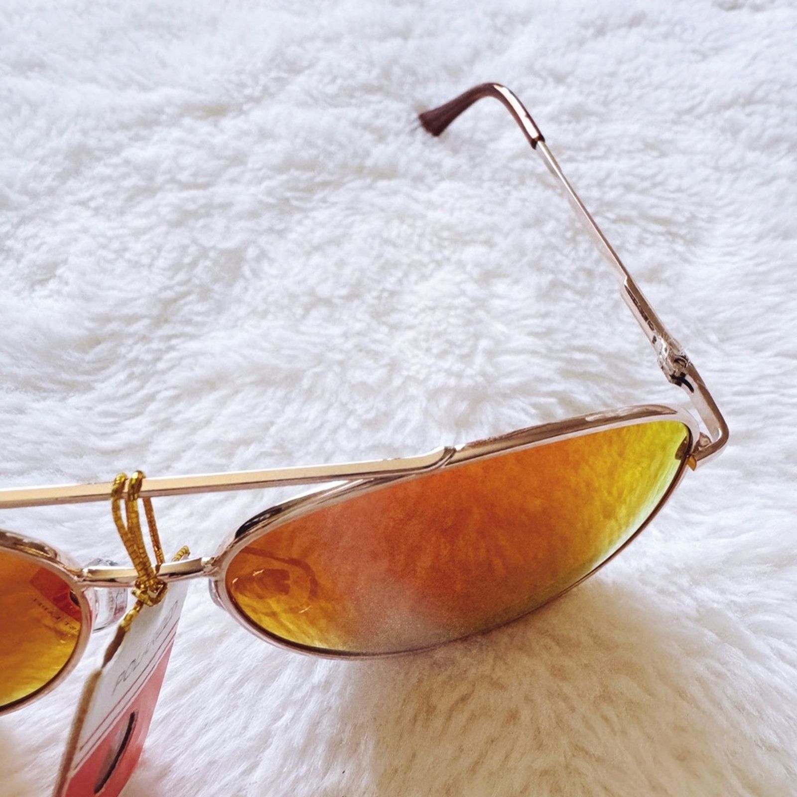 Other Freya Orange Polarized Mirrored Sunglasses Size ONE SIZE - 5 Thumbnail