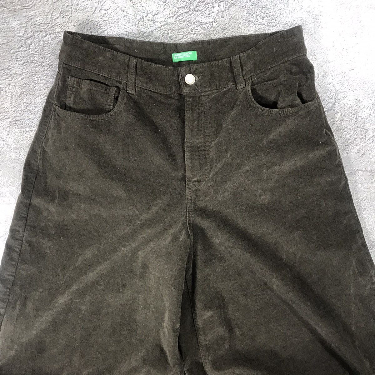 Vintage Vintage 90s Benetton Baggy Parachute Pants Streetwear 28 Size 28" / US 6 / IT 42 - 3 Thumbnail