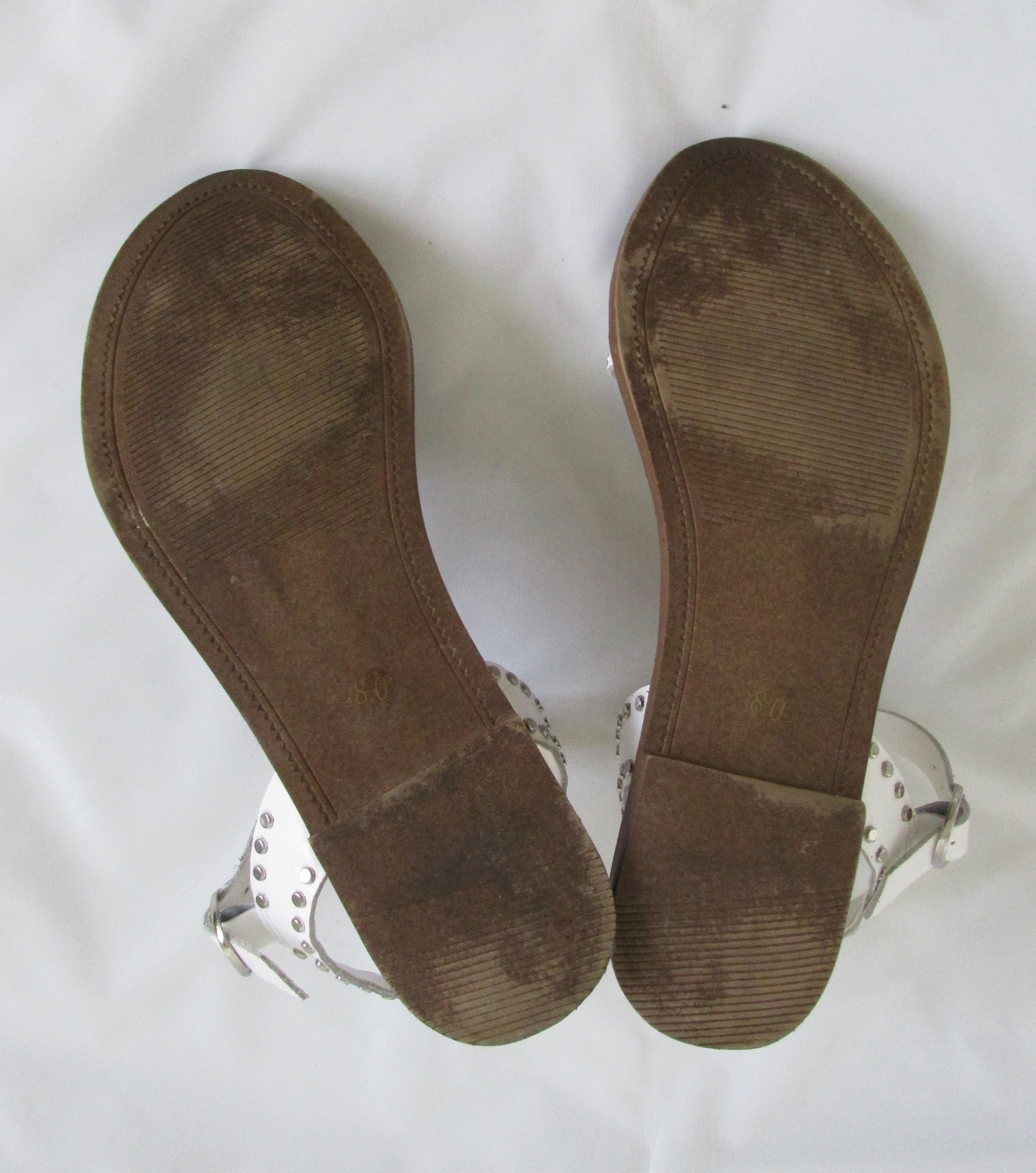 Steve Madden Steve Madden "Donddi" Women's Leather Sandals Size 8 M Size US 8 / IT 38 - 6 Thumbnail