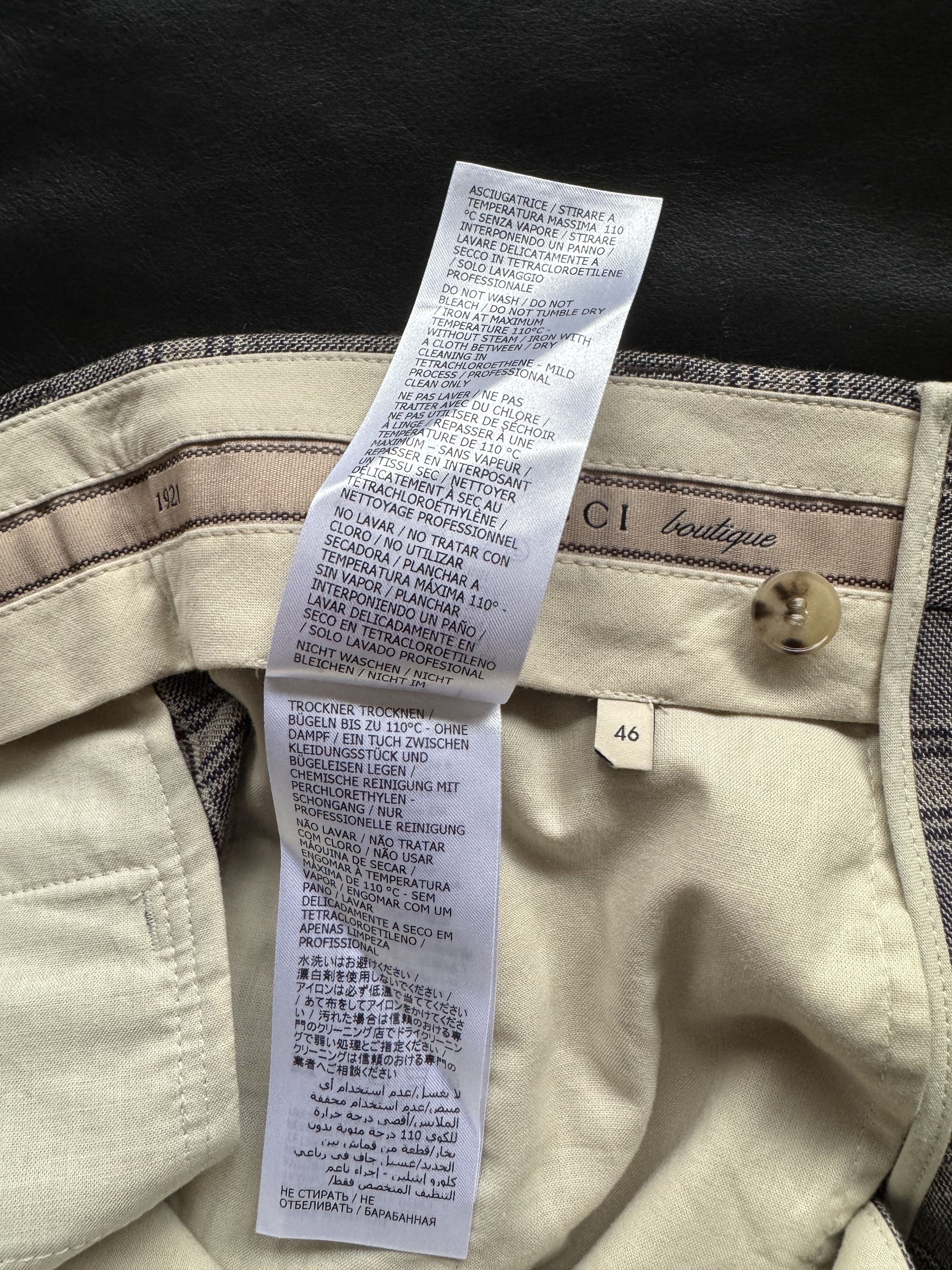 Gucci Prince of Wales Linen Short Size US 30 / EU 46 - 17 Thumbnail