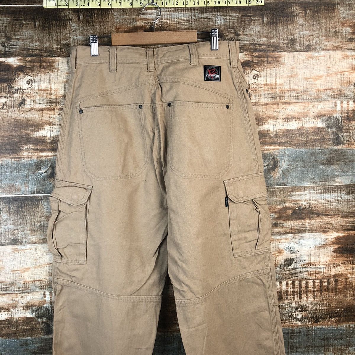 Japanese Brand DL Even River Brown Cargo Multipocket Pants #C703 Size US 30 / EU 46 - 17 Thumbnail